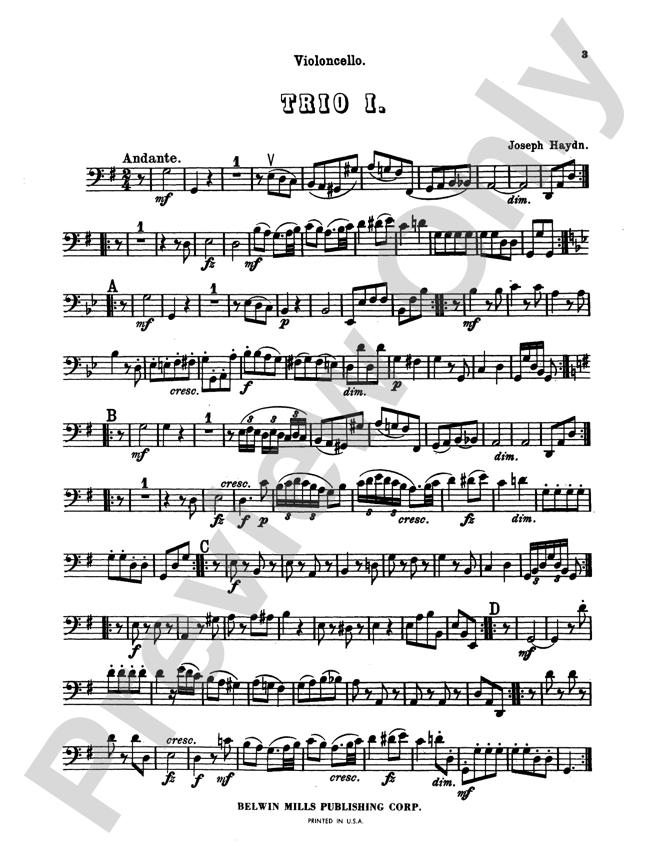 Haydn: Piano Trios, Volume I (Nos. 1-6)