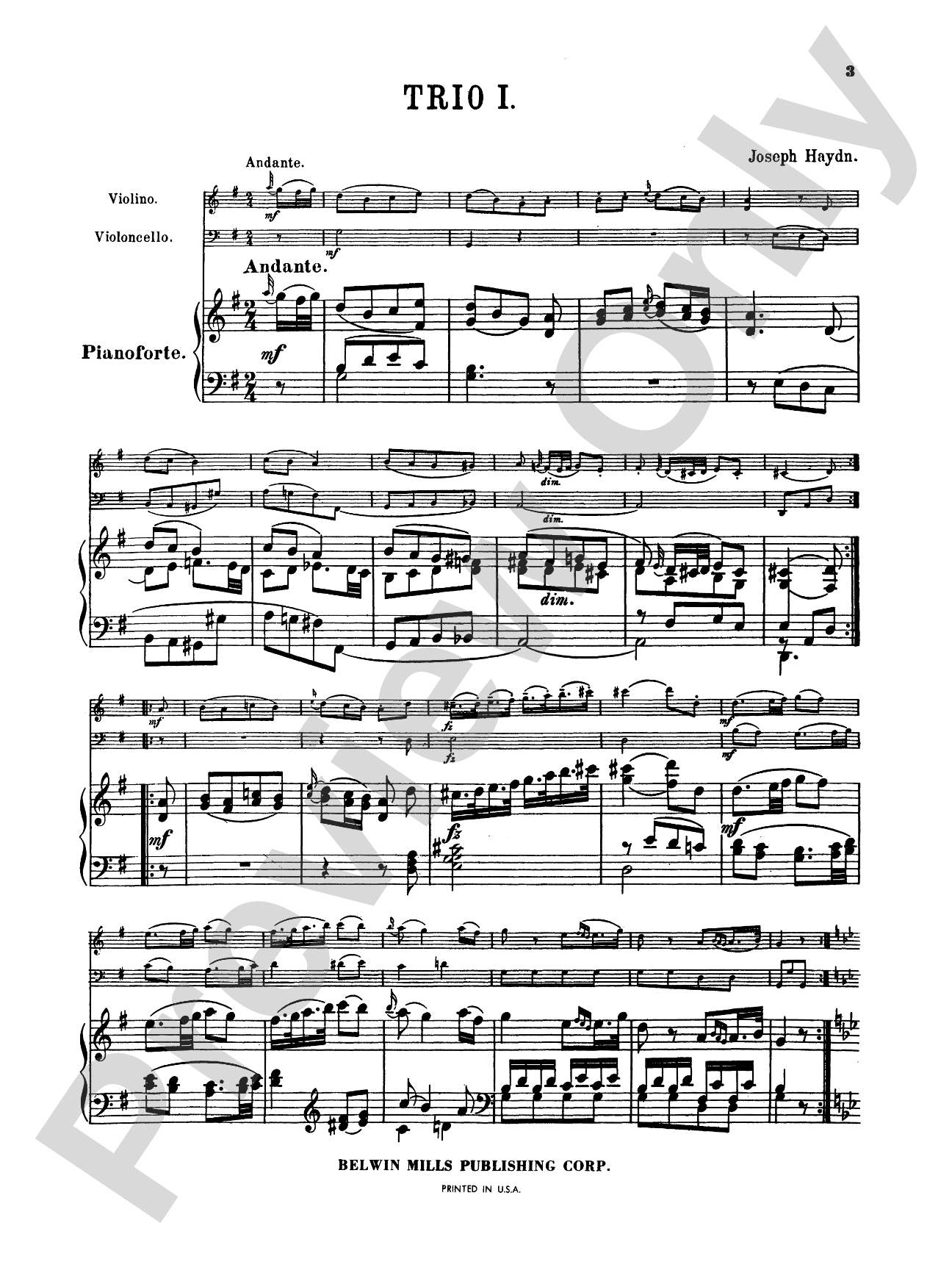 Haydn: Piano Trios, Volume I (Nos. 1-6)