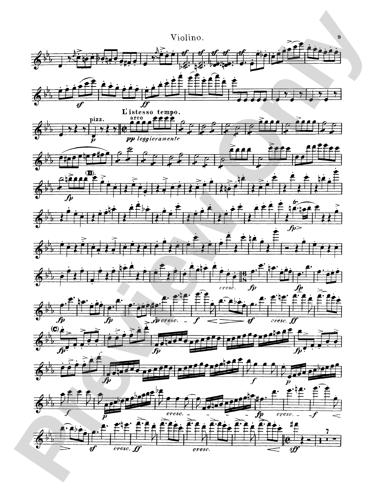 Schubert: Trio No. 2 in E flat Major, Op. 100: Chamber Trio Book