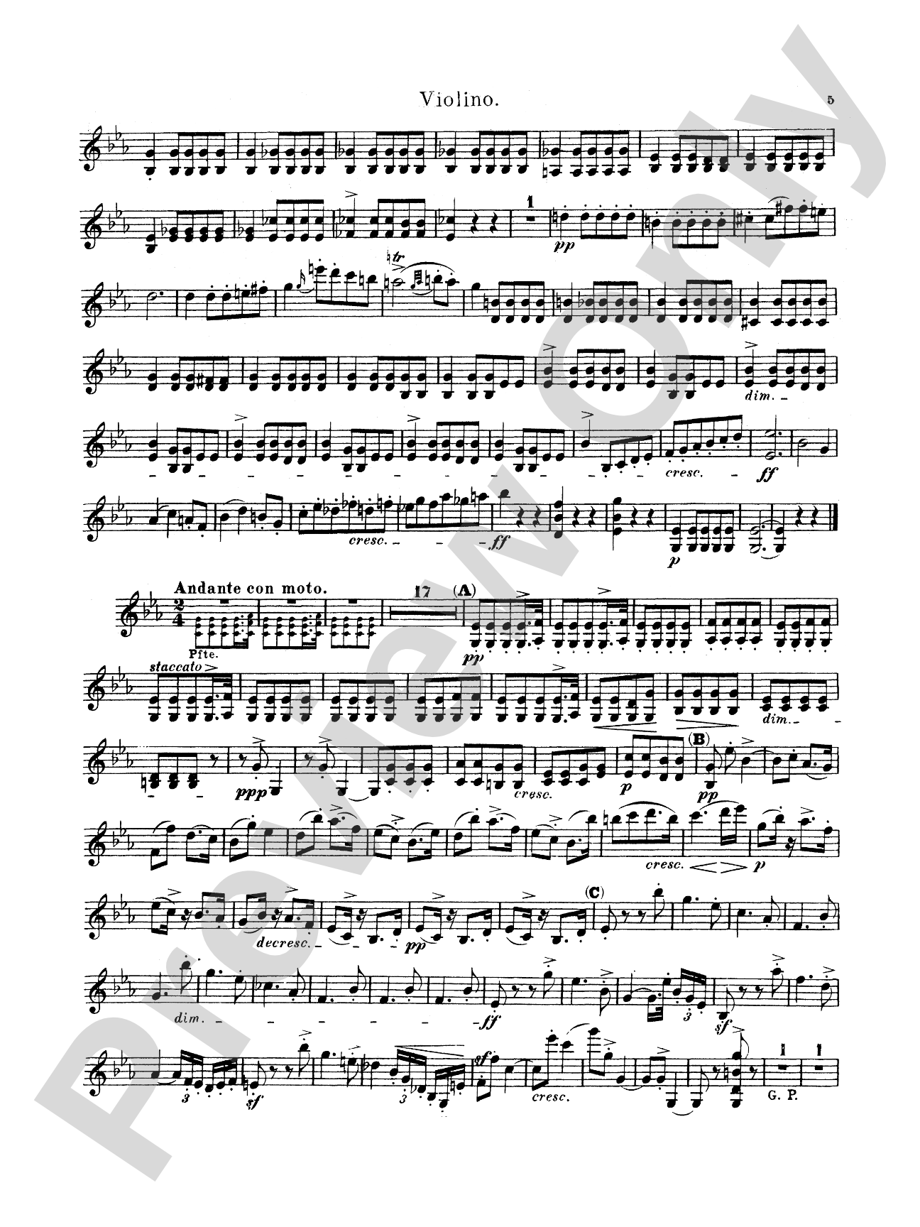 Schubert: Trio No. 2 in E flat Major, Op. 100: Chamber Trio Book