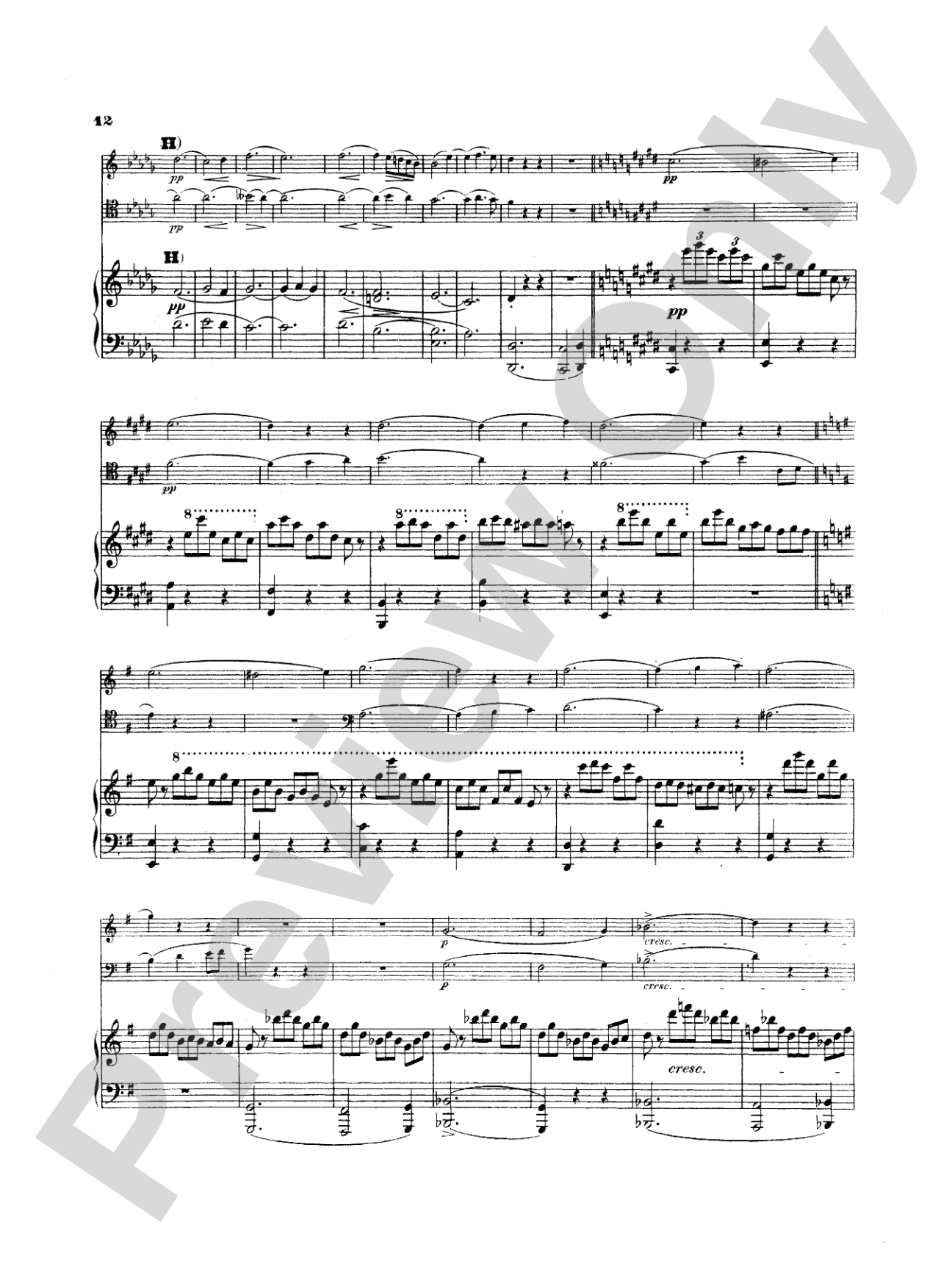 Schubert: Trio No. 2 in E flat Major, Op. 100