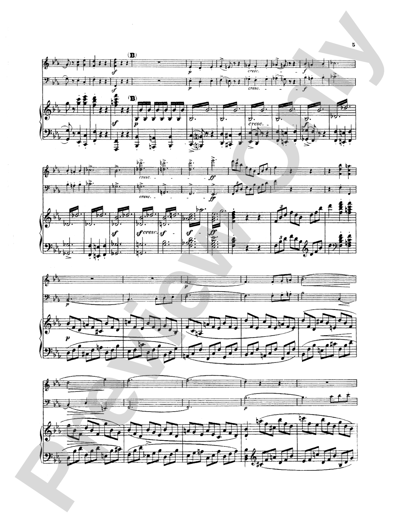 Schubert: Trio No. 2 in E flat Major, Op. 100