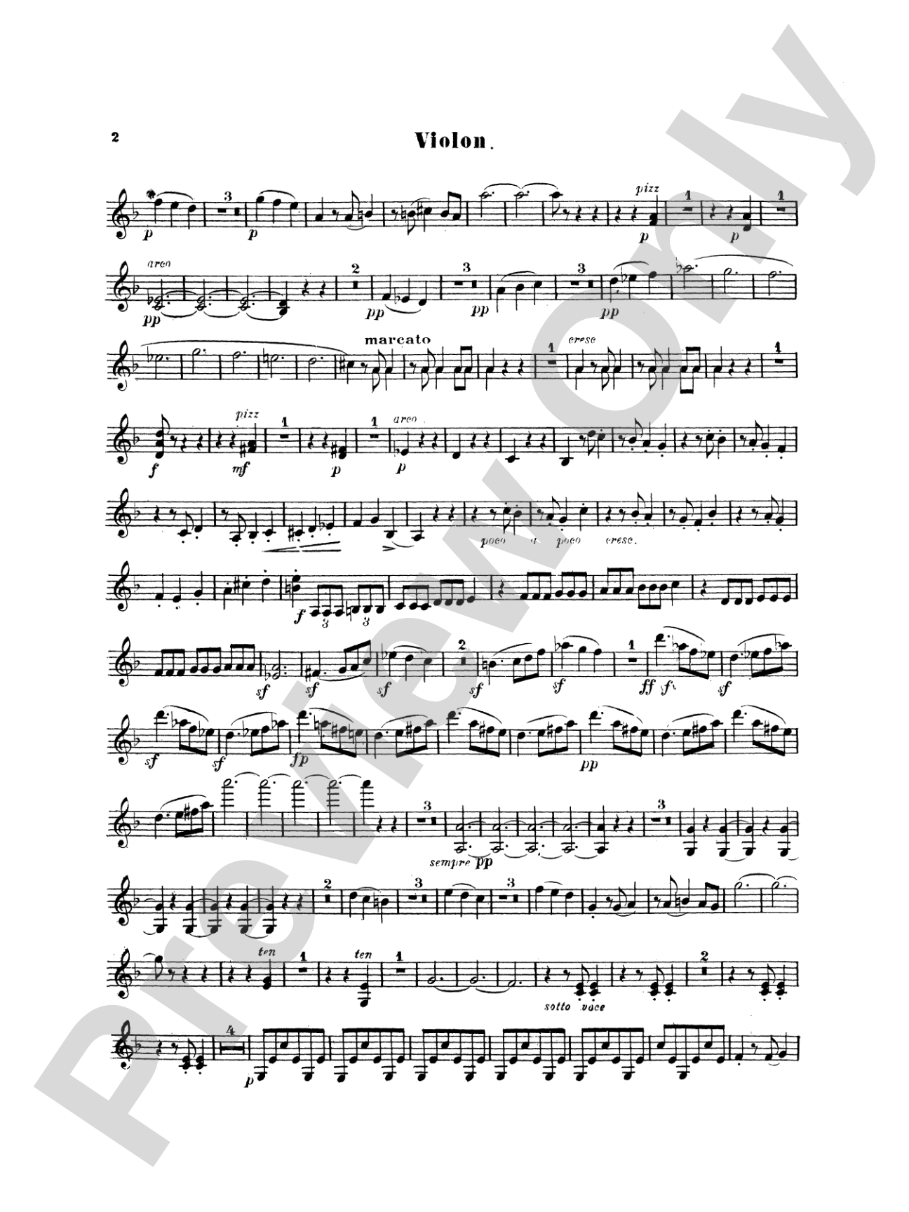 Saint-Saëns: Trio No. 1 in F Major, Op. 18: Chamber Trio Book