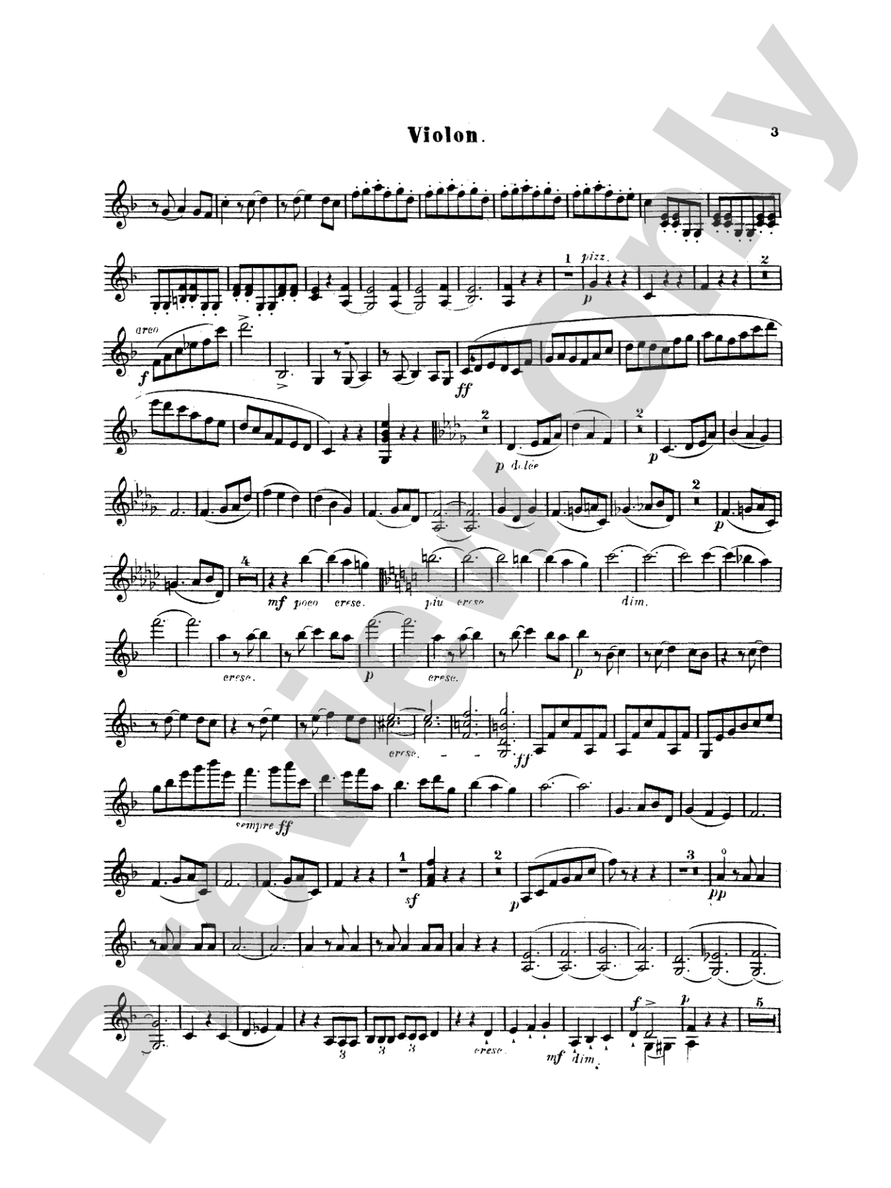 Saint-Saëns: Trio No. 1 in F Major, Op. 18: Chamber Trio Book