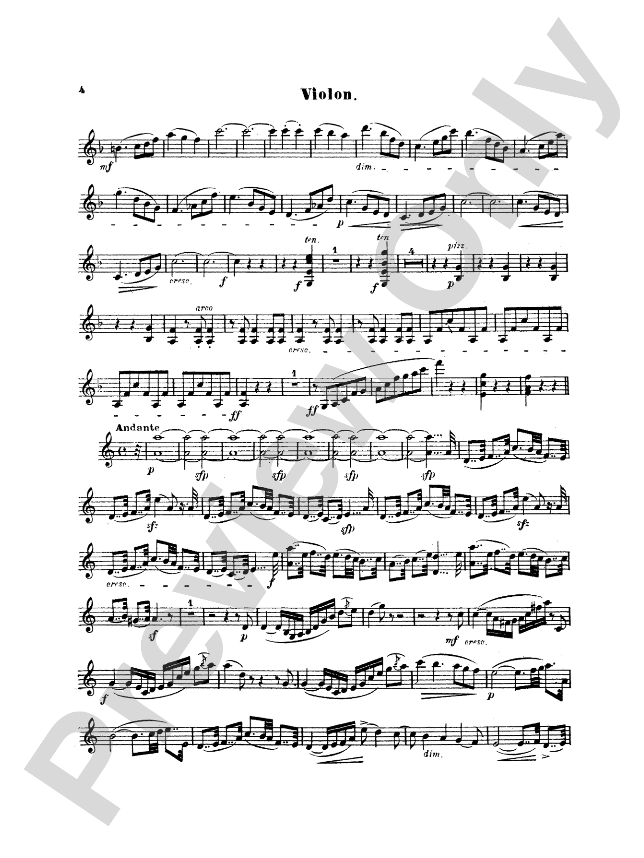 Saint-Saëns: Trio No. 1 in F Major, Op. 18: Chamber Trio Book