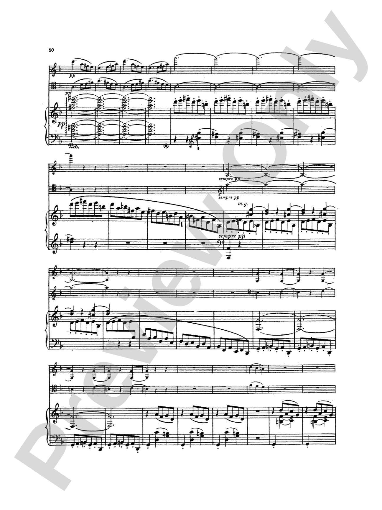 Saint-Saëns: Trio No. 1 in F Major, Op. 18