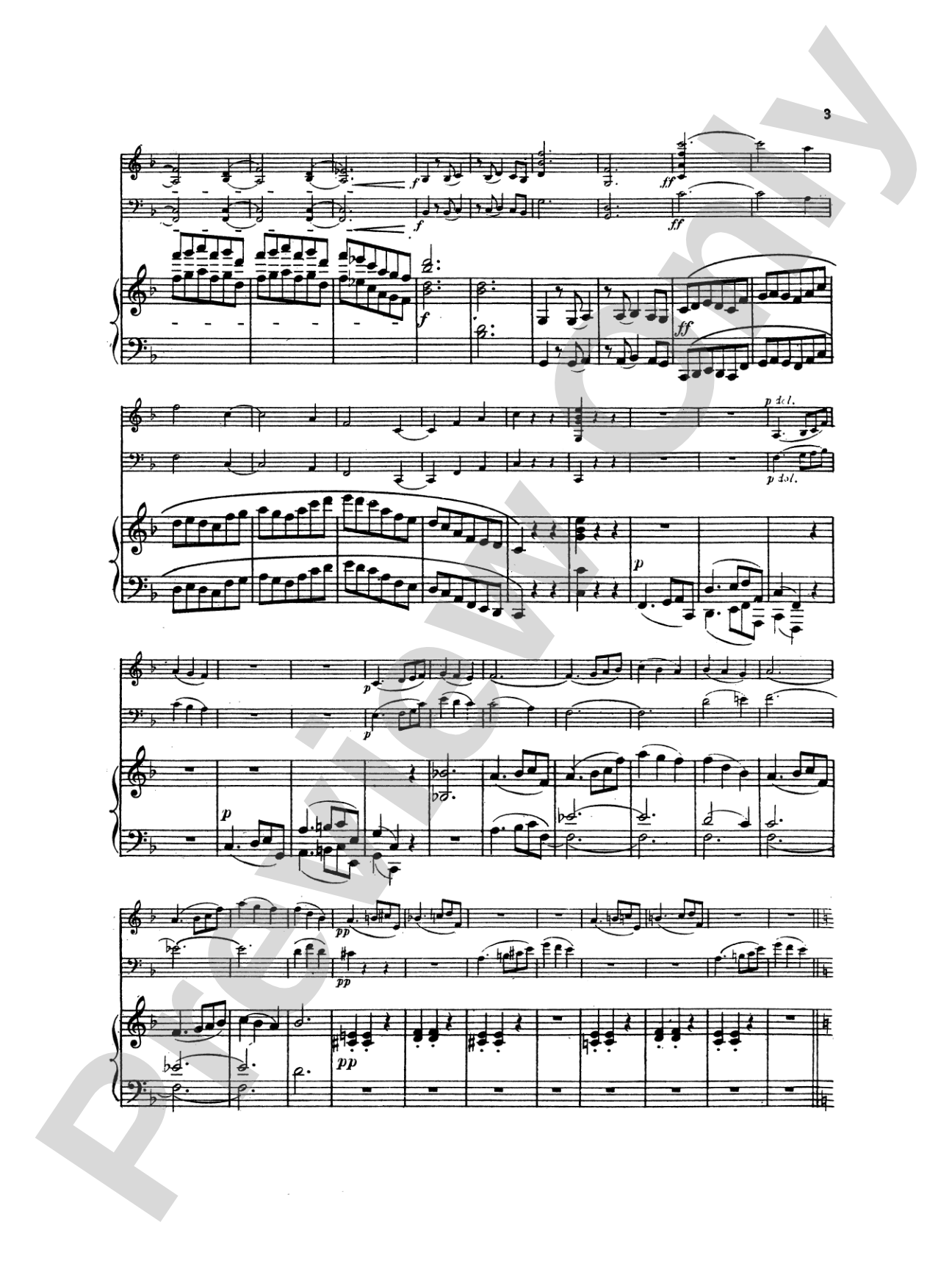Saint-Saëns: Trio No. 1 in F Major, Op. 18