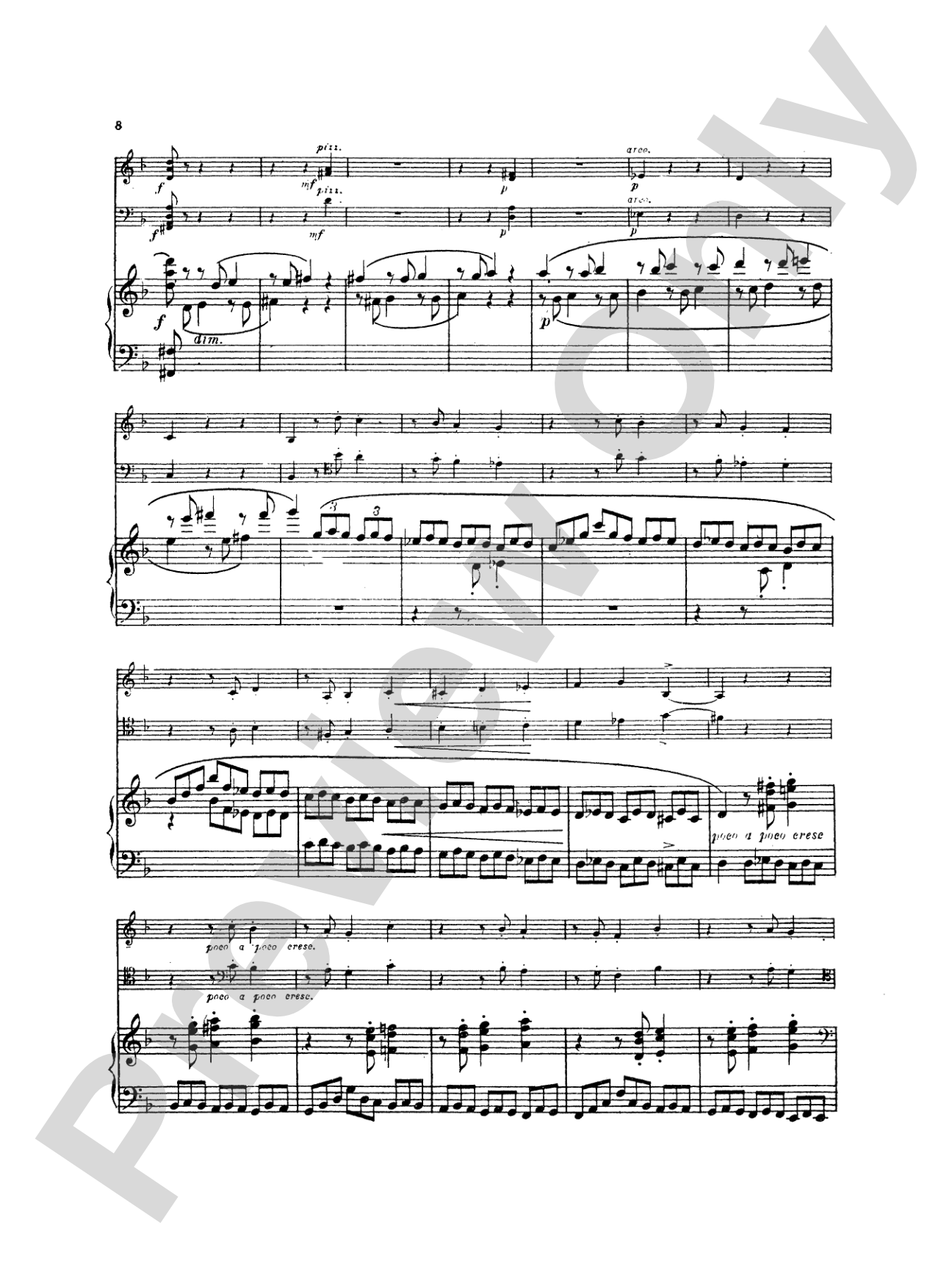 Saint-Saëns: Trio No. 1 in F Major, Op. 18