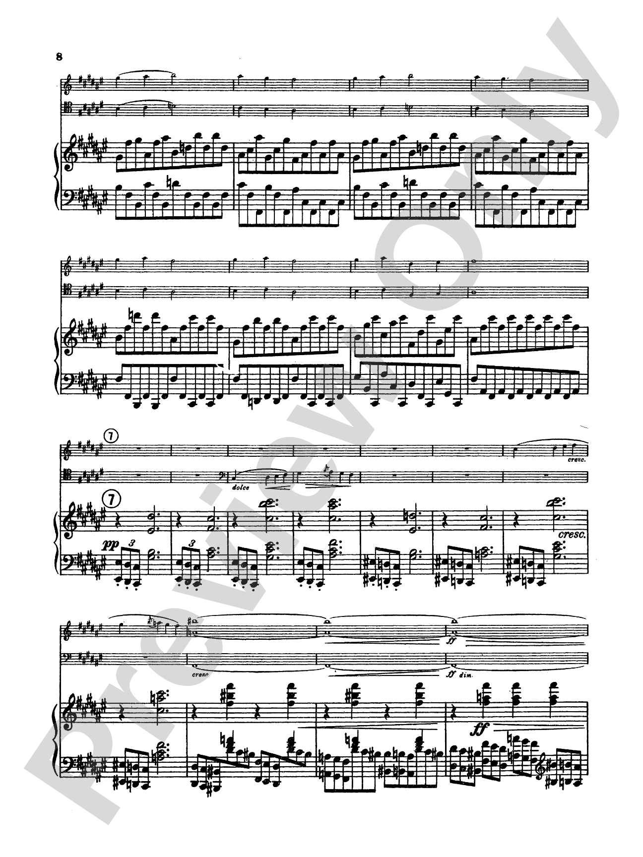 Franck: Trio in F sharp Minor, Op. 1, No. 1