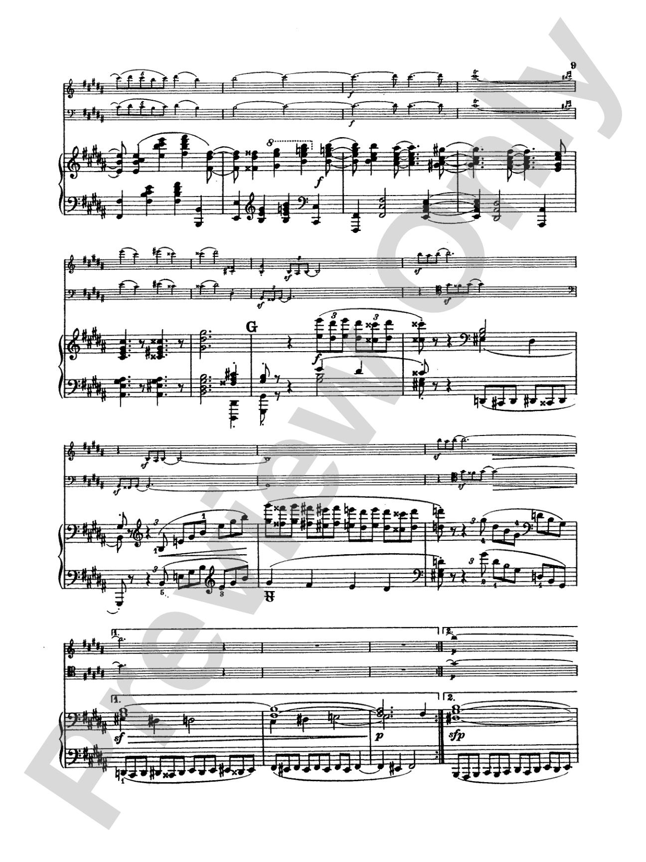 Brahms: Trio No. 1 in B Major, Op. 8