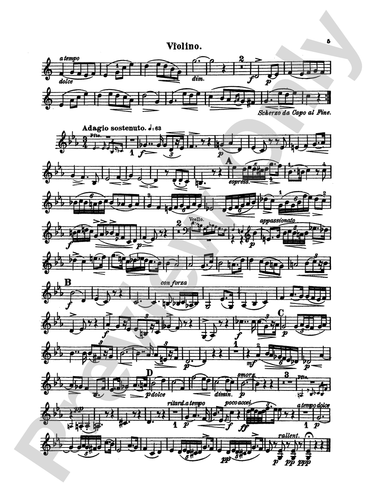 Chopin: Trio in G Minor, Op. 8: Chamber Trio Book