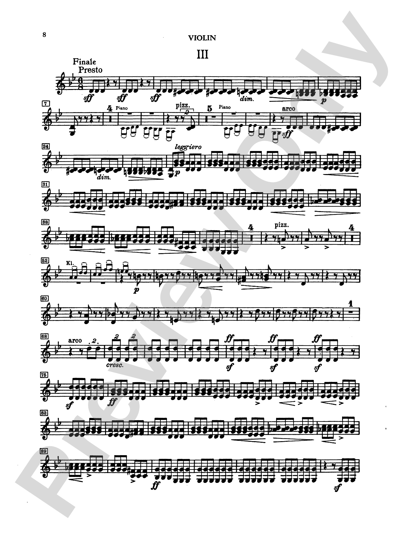 Smetana: Trio in G Minor, Op. 15: Chamber Trio Book