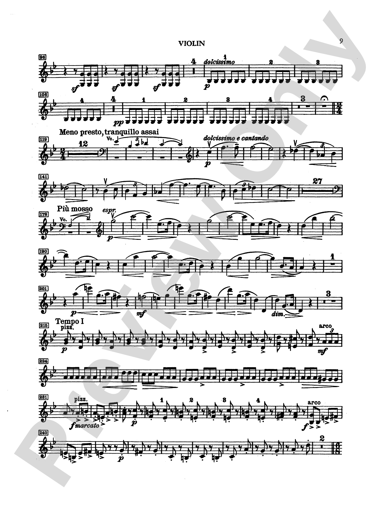 Smetana: Trio in G Minor, Op. 15: Chamber Trio Book