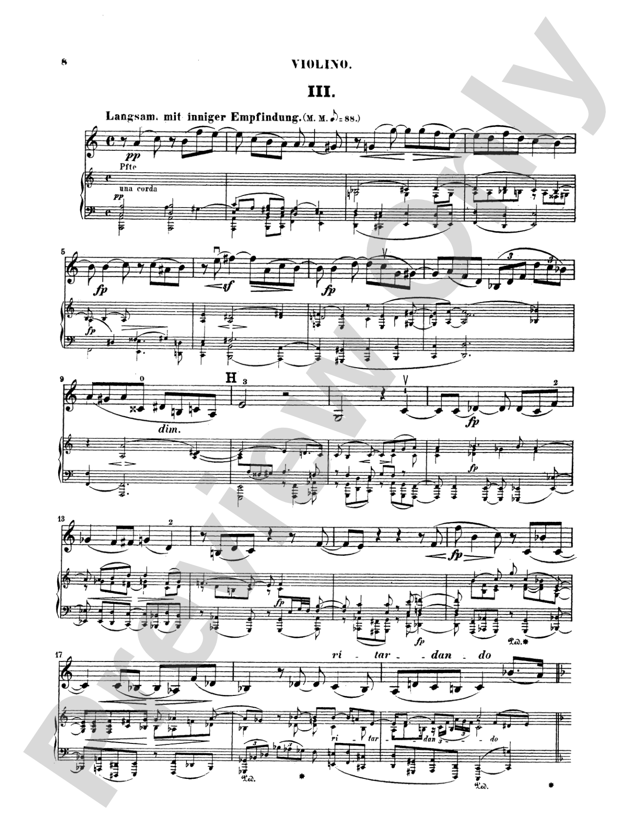 Schumann: Trio No. 1 in D Minor, Op. 53: Chamber Trio Book