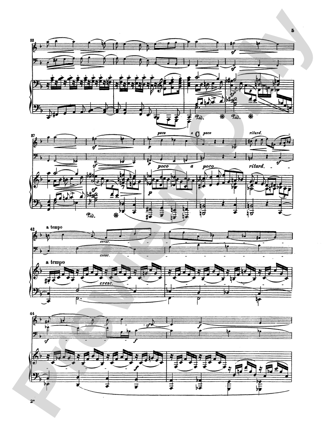 Schumann: Trio No. 1 in D Minor, Op. 53
