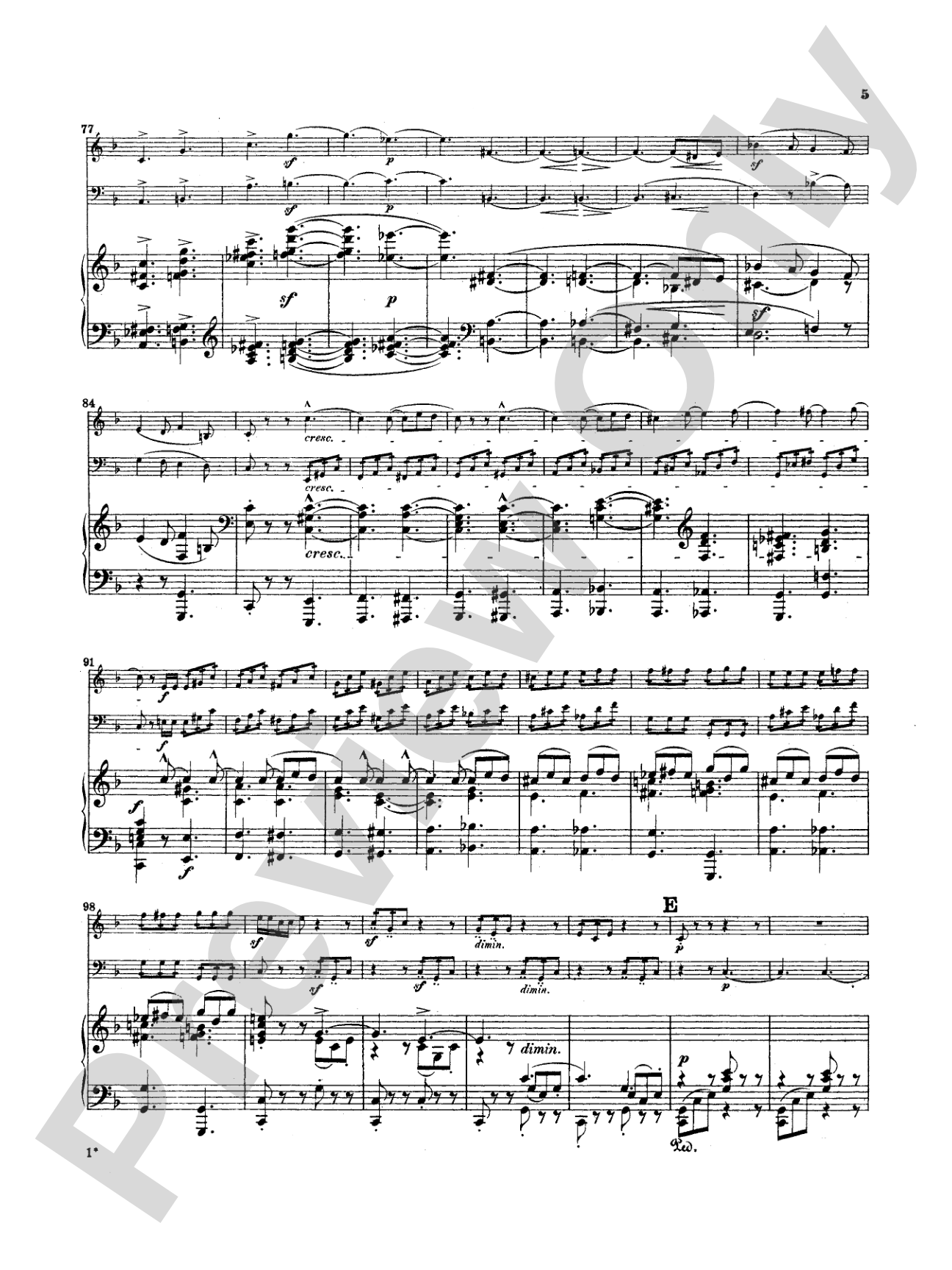 Schumann: Trio No. 2 in F Major, Op. 80