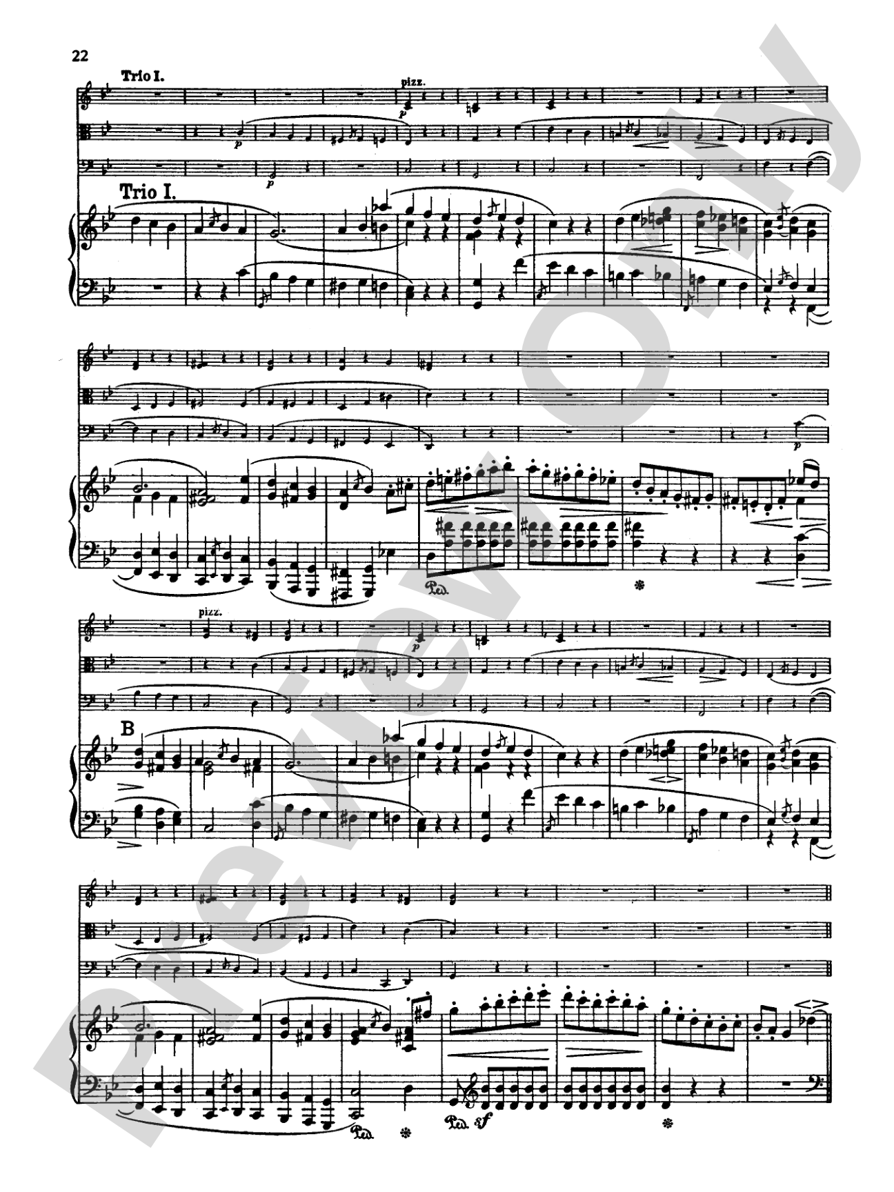 Schumann: Quartet in E flat Major, Op. 47: Chamber Quartet