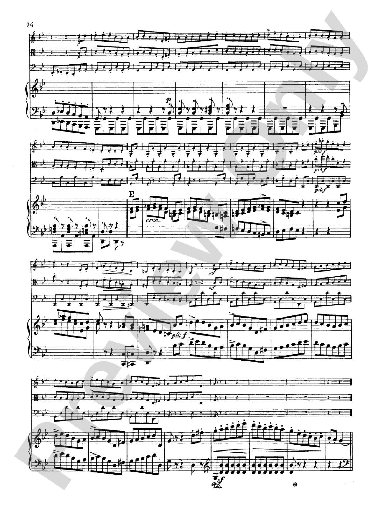 Schumann: Quartet in E flat Major, Op. 47: Chamber Quartet