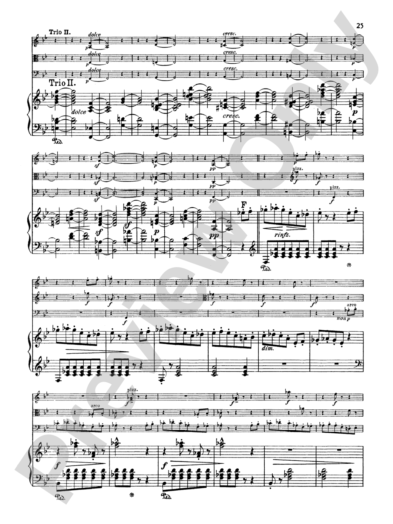 Schumann: Quartet in E flat Major, Op. 47: Chamber Quartet