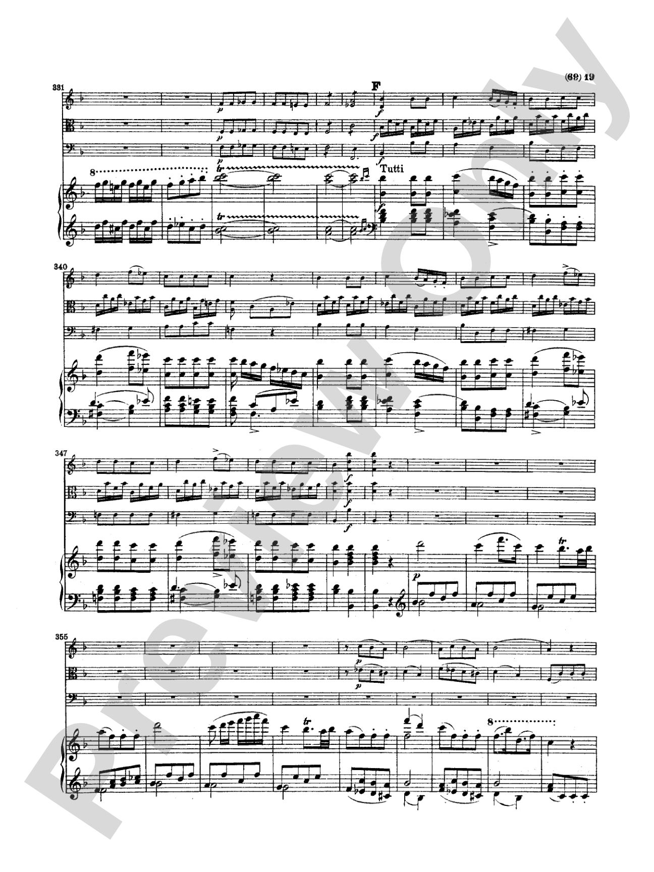 Schubert: Adagio and Rondo Concertant in F Major: Book