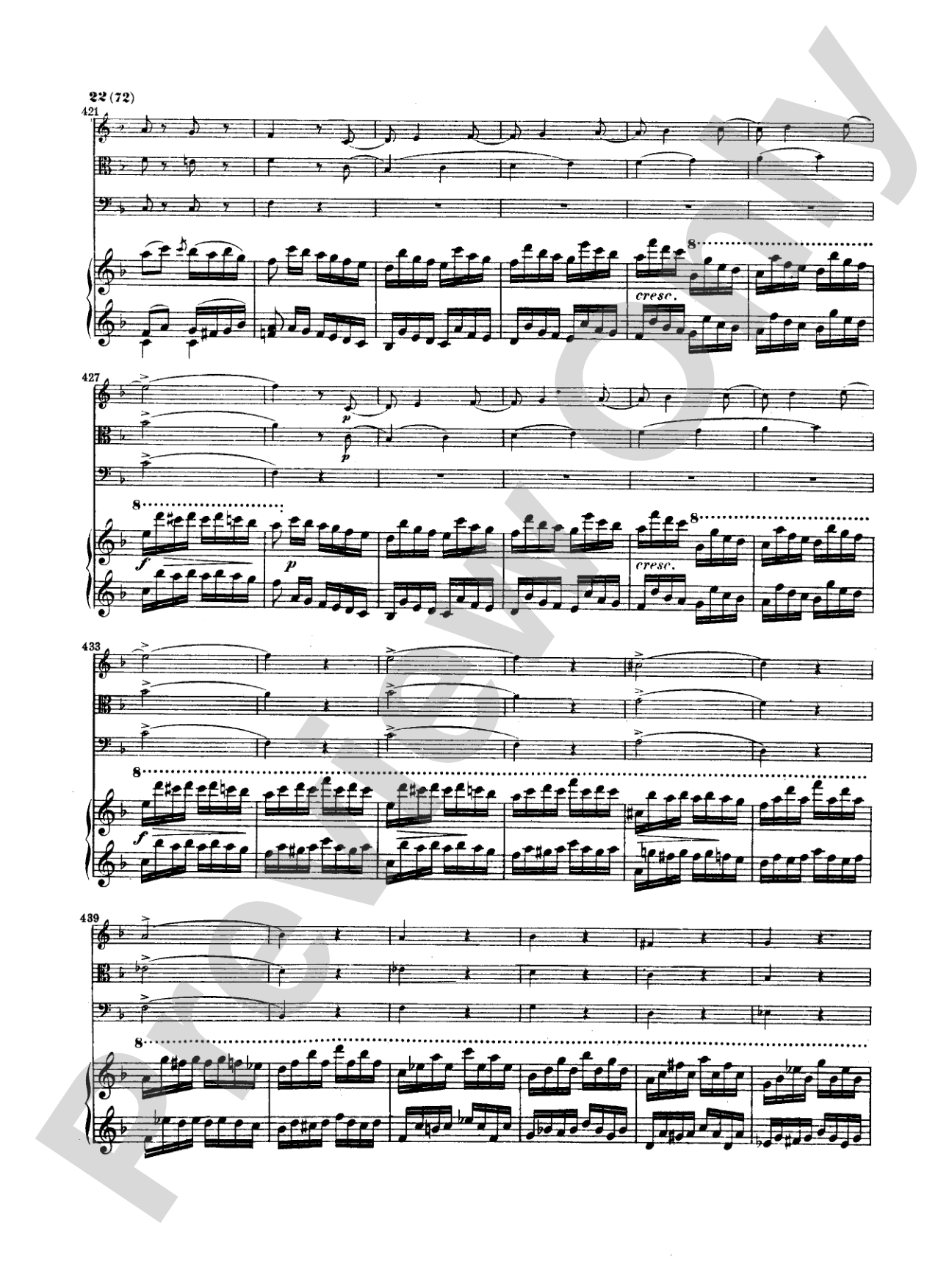Schubert: Adagio and Rondo Concertant in F Major: Book