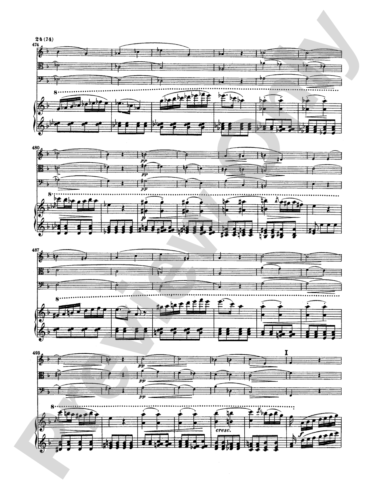 Schubert: Adagio and Rondo Concertant in F Major: Book