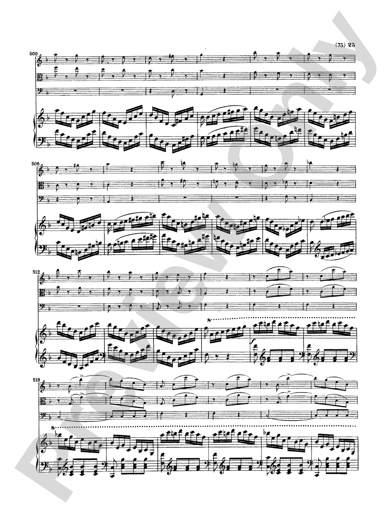 Schubert: Adagio and Rondo Concertant in F Major: Book