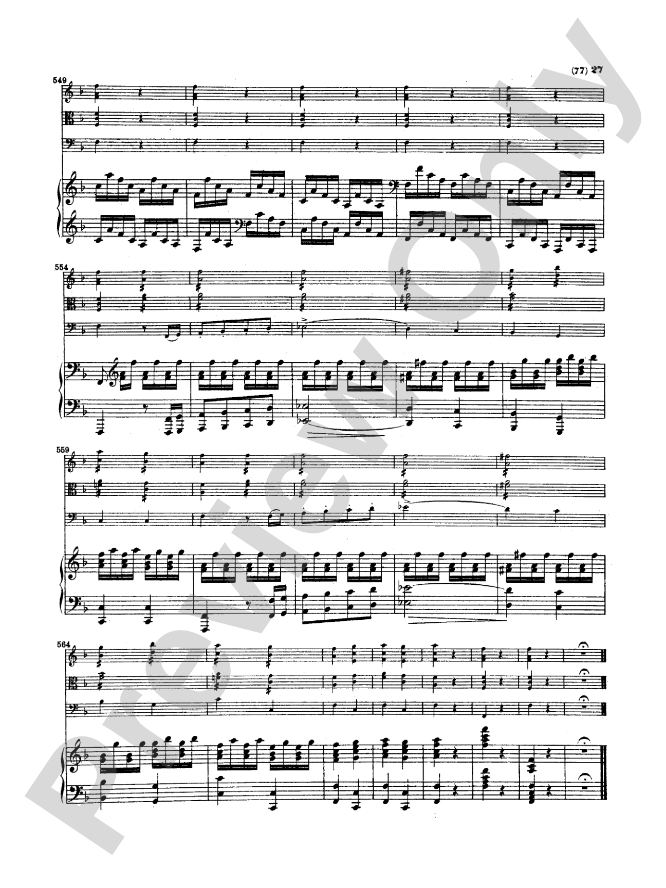 Schubert: Adagio and Rondo Concertant in F Major: Book