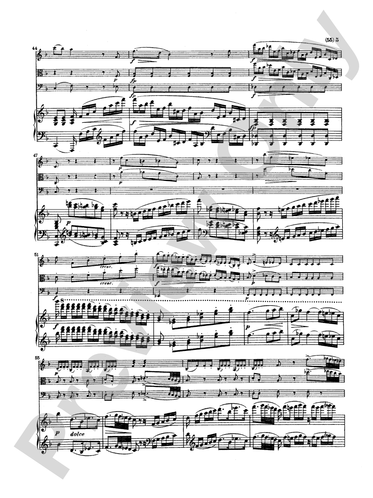 Schubert: Adagio and Rondo Concertant in F Major: Book
