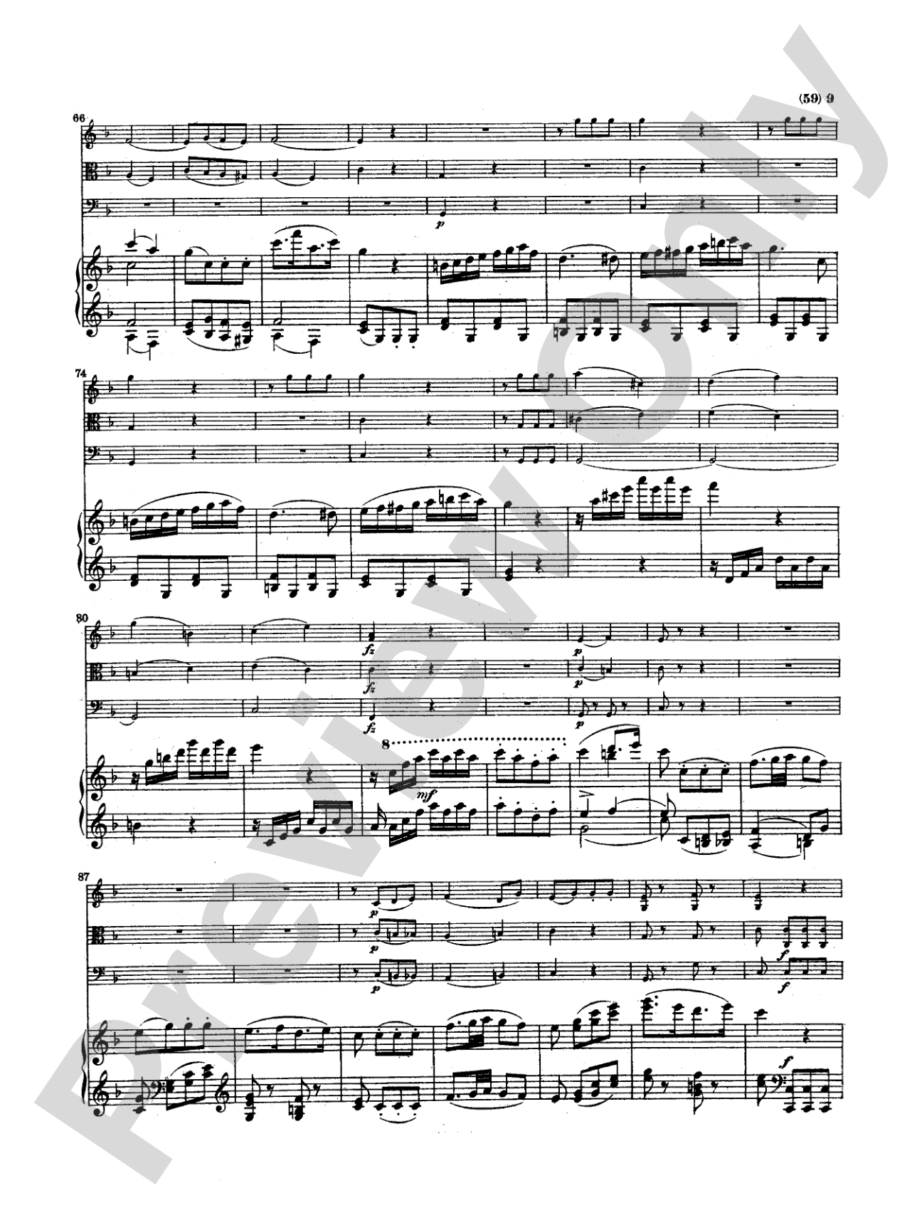 Schubert: Adagio and Rondo Concertant in F Major: Book