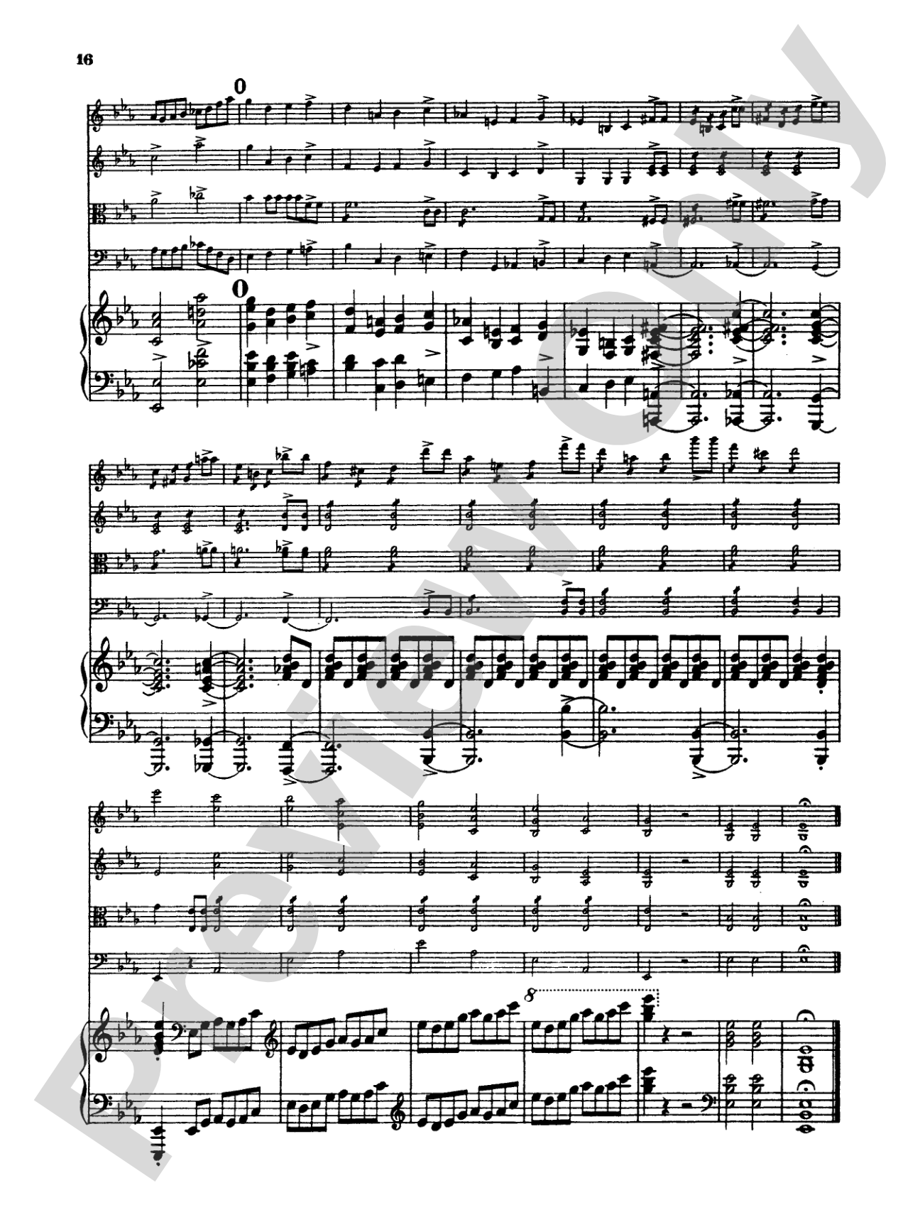 Schumann: Quintet in E flat Major, Op. 44: String Quintet Book