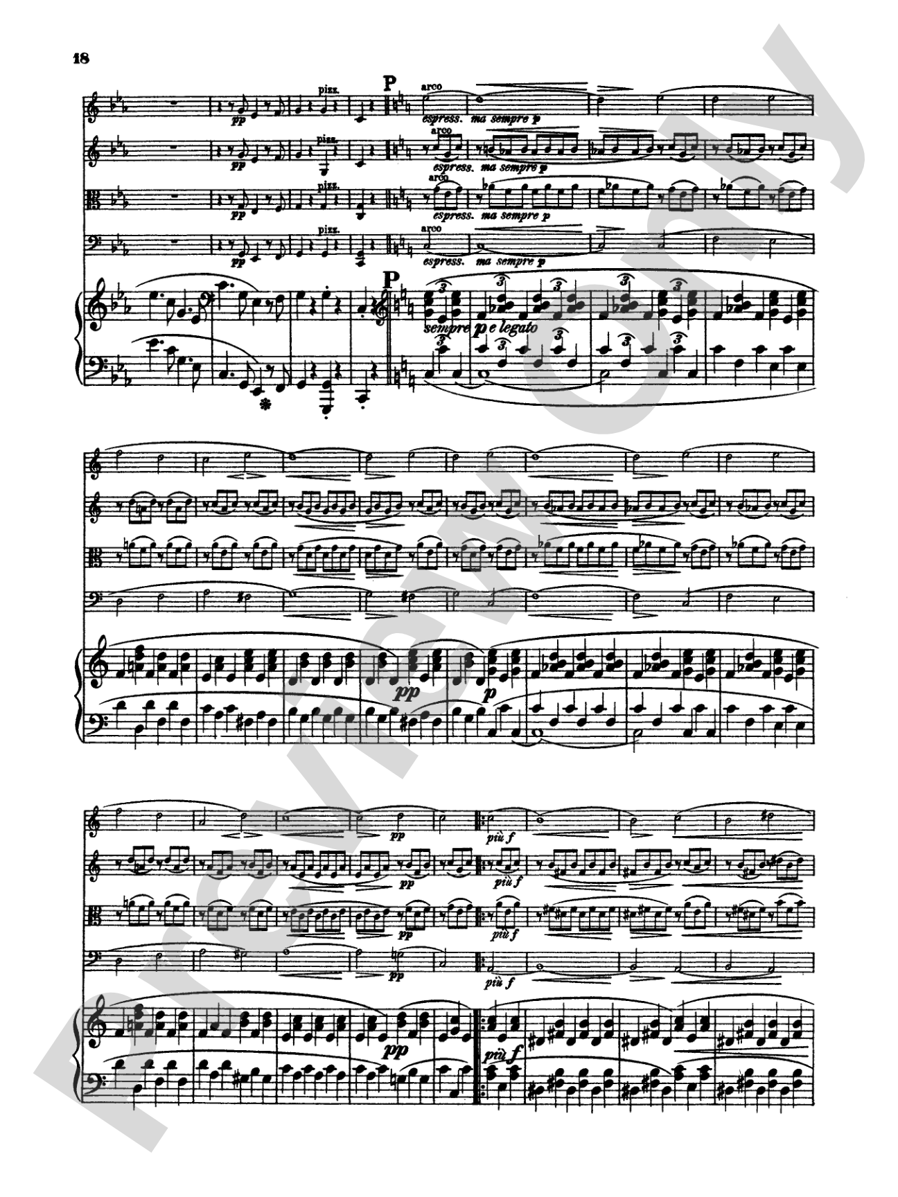 Schumann: Quintet in E flat Major, Op. 44: String Quintet Book