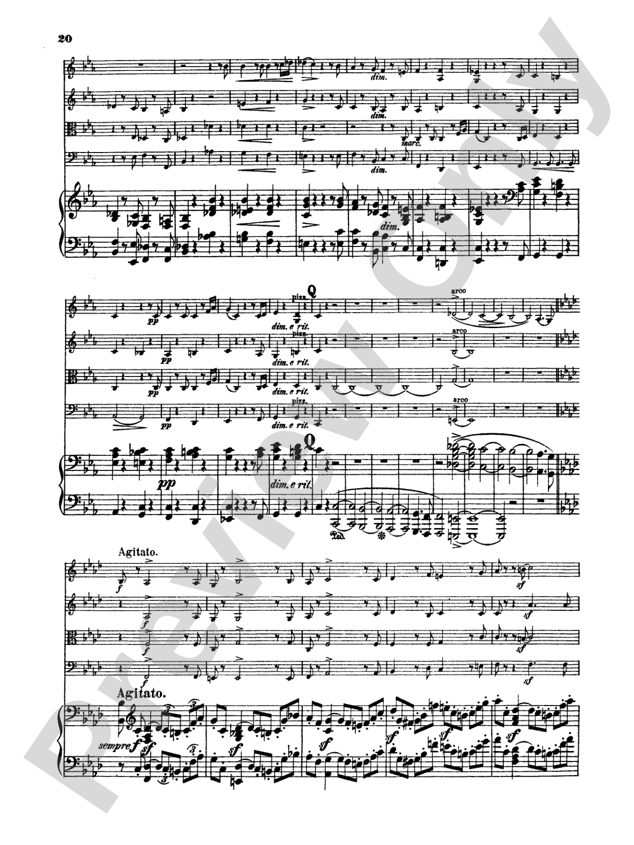 Schumann: Quintet in E flat Major, Op. 44: String Quintet Book