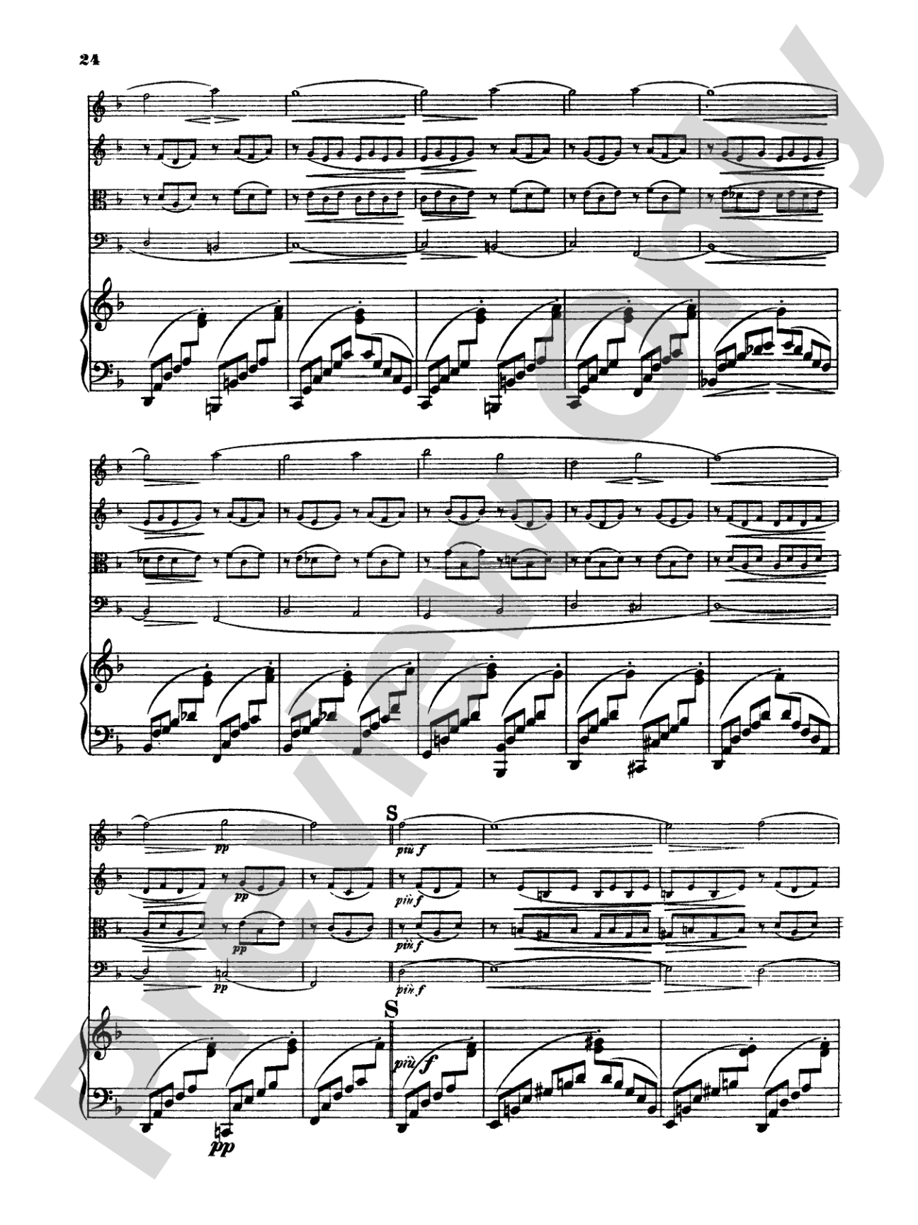 Schumann: Quintet in E flat Major, Op. 44: String Quintet Book
