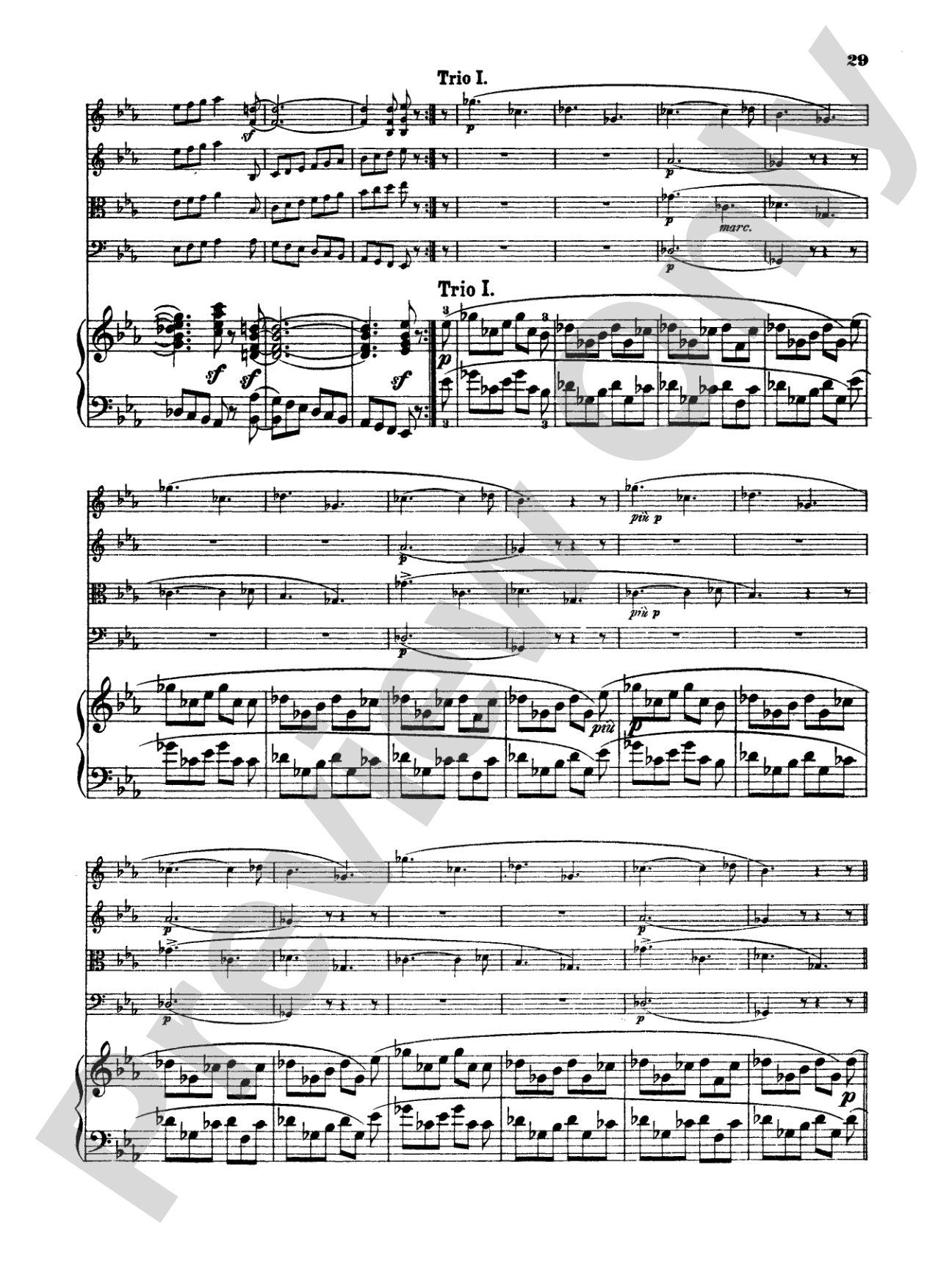 Schumann: Quintet in E flat Major, Op. 44: String Quintet Book