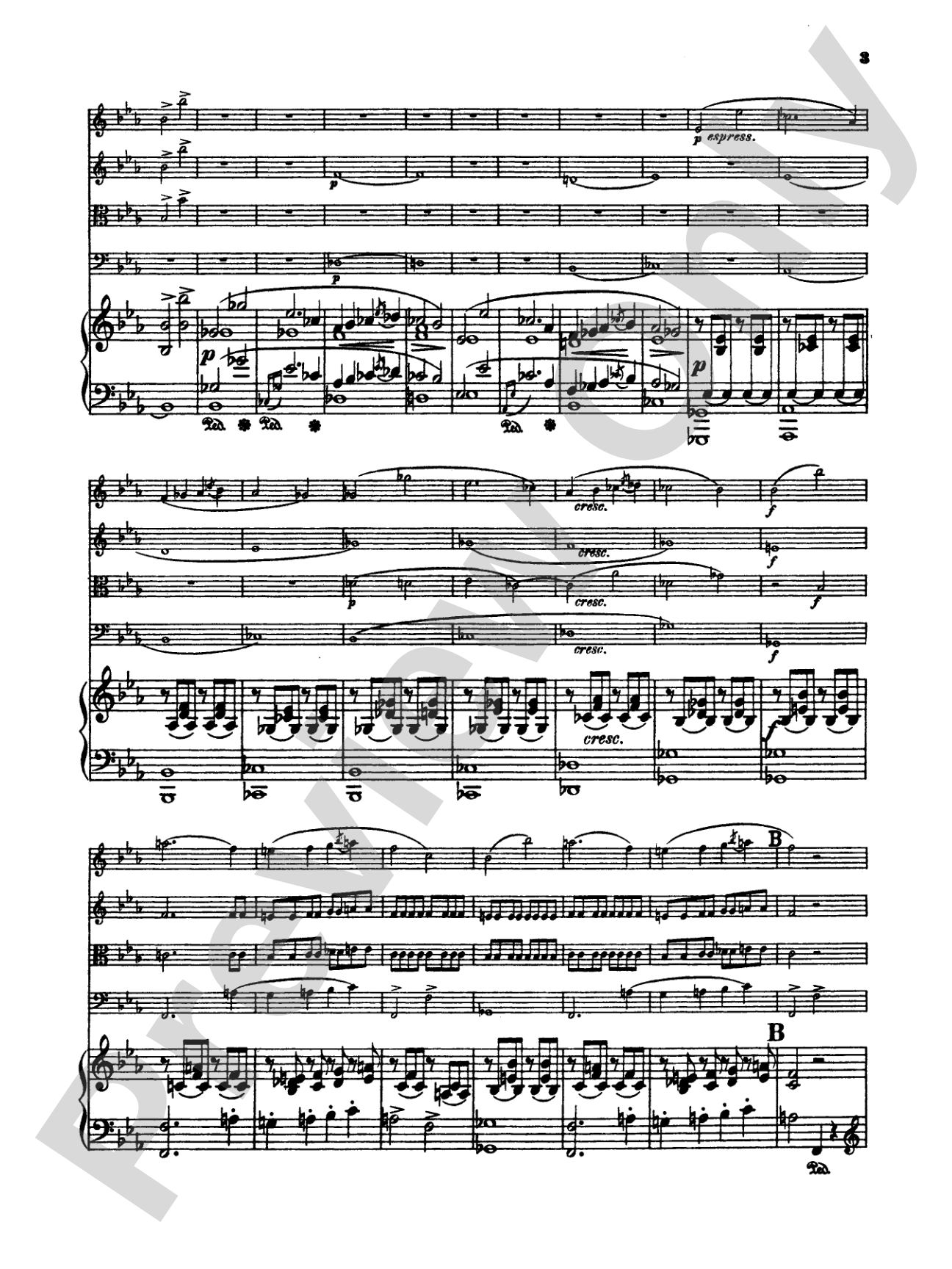 Schumann: Quintet in E flat Major, Op. 44: String Quintet Book