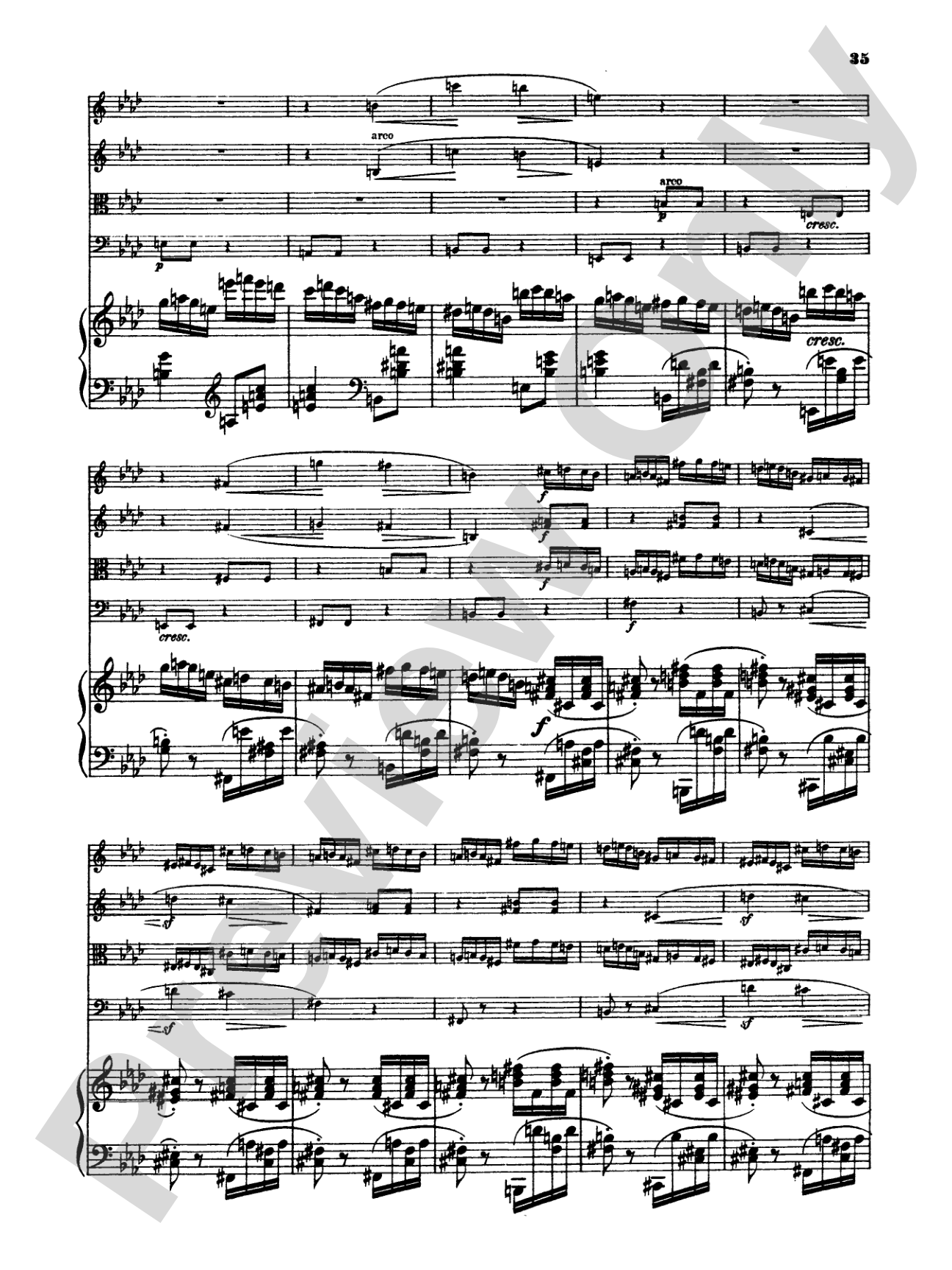 Schumann: Quintet in E flat Major, Op. 44: String Quintet Book