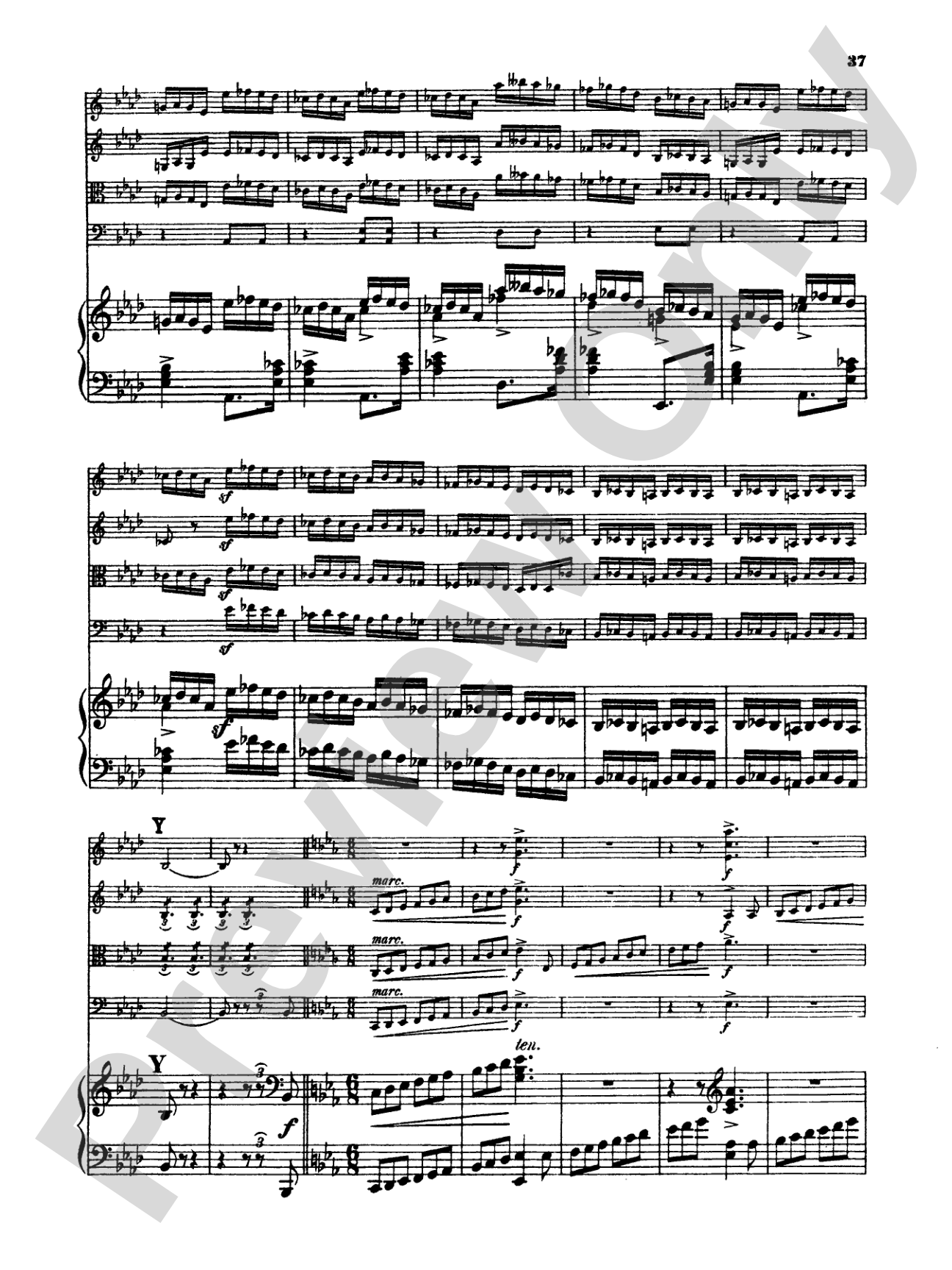 Schumann: Quintet in E flat Major, Op. 44: String Quintet Book
