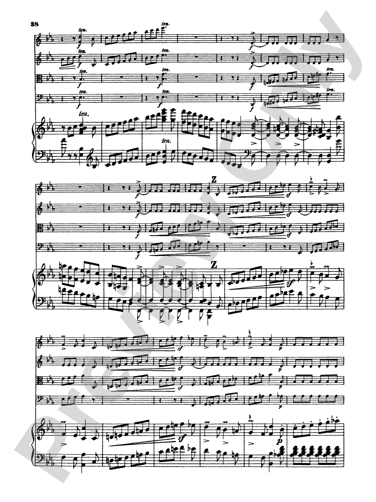 Schumann: Quintet in E flat Major, Op. 44: String Quintet Book