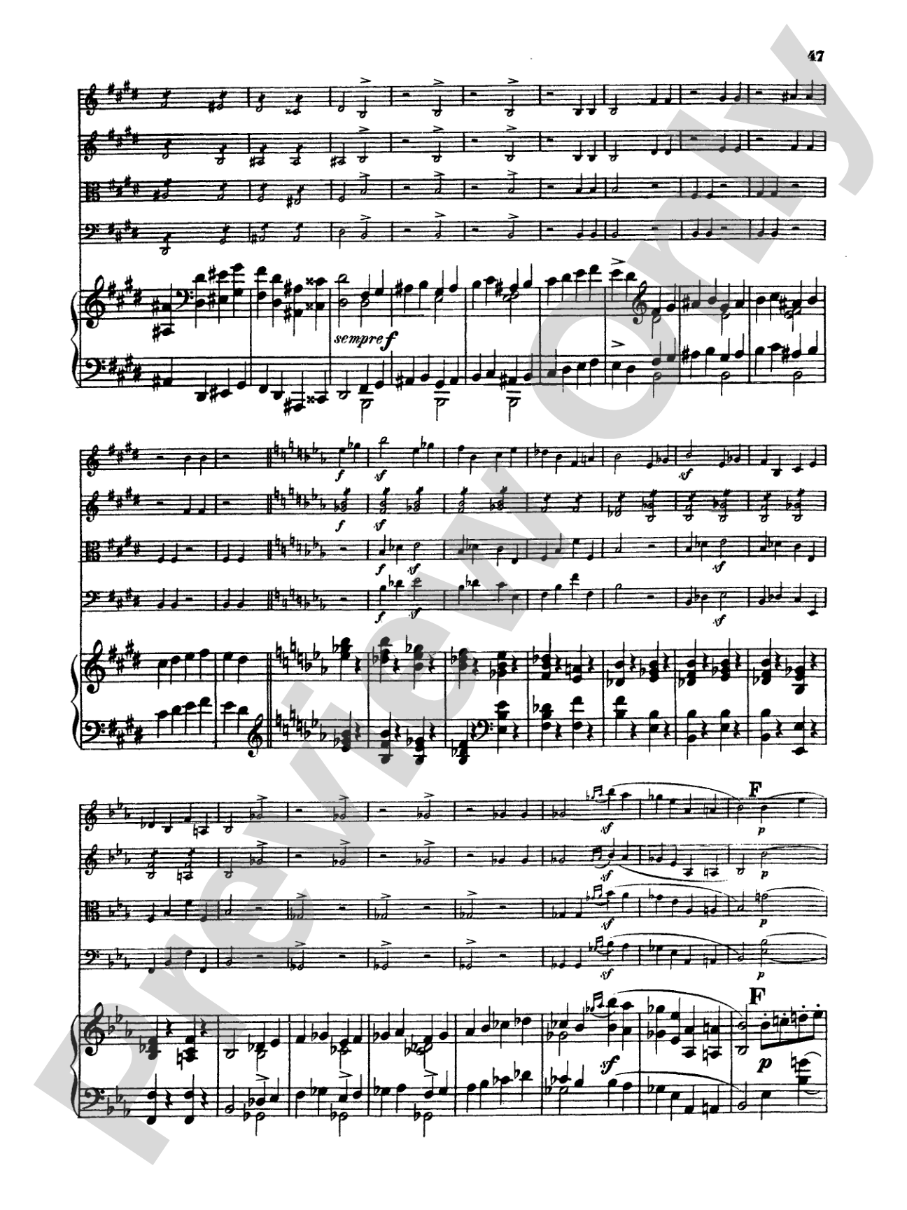 Schumann: Quintet in E flat Major, Op. 44: String Quintet Book