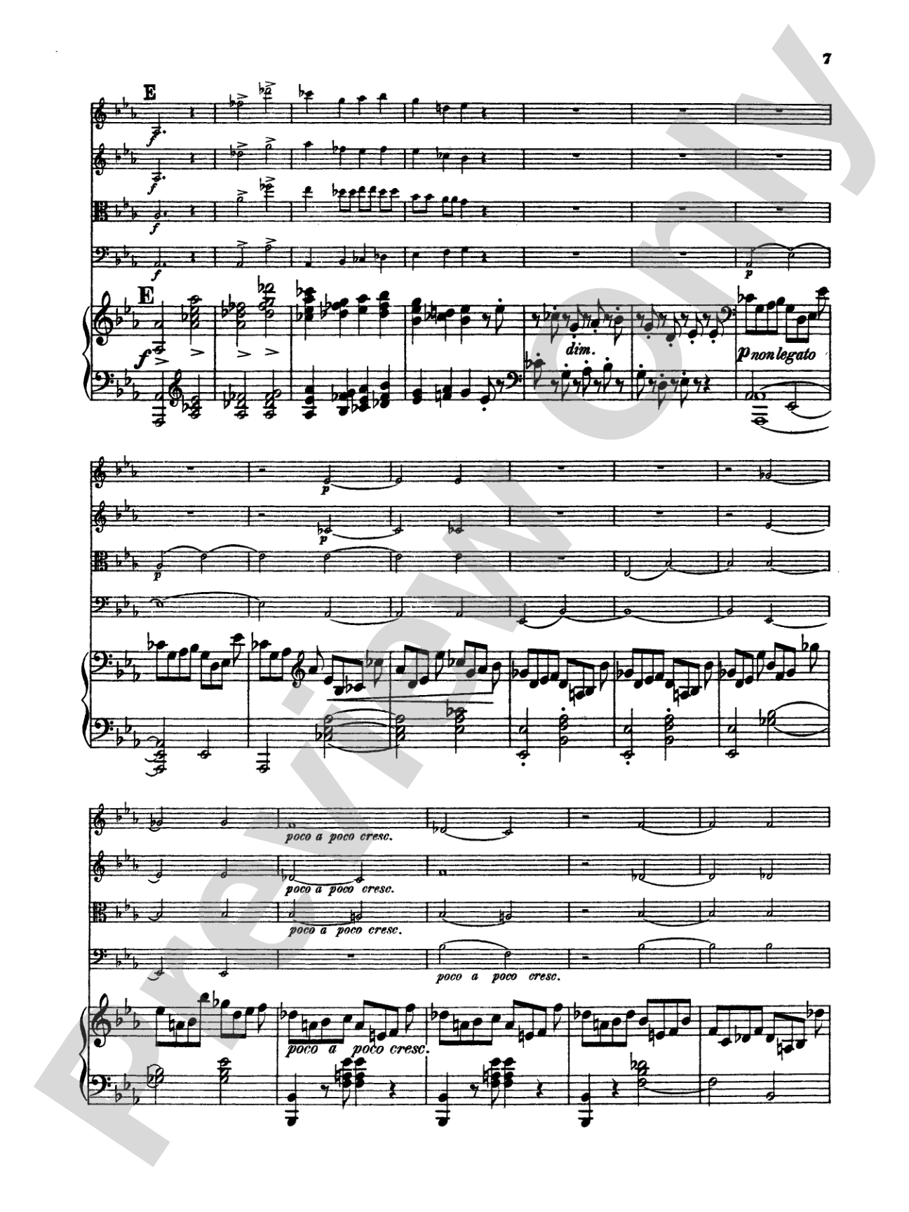 Schumann: Quintet in E flat Major, Op. 44: String Quintet Book
