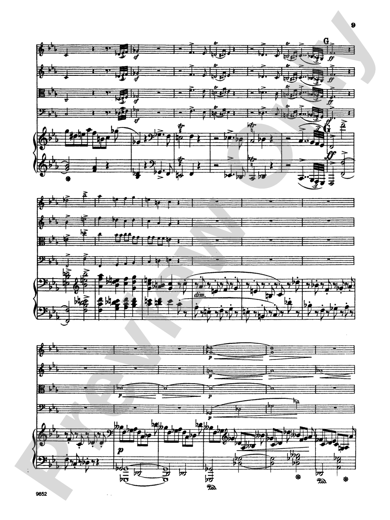 Schumann: Quintet in E flat Major, Op. 44: String Quintet Book