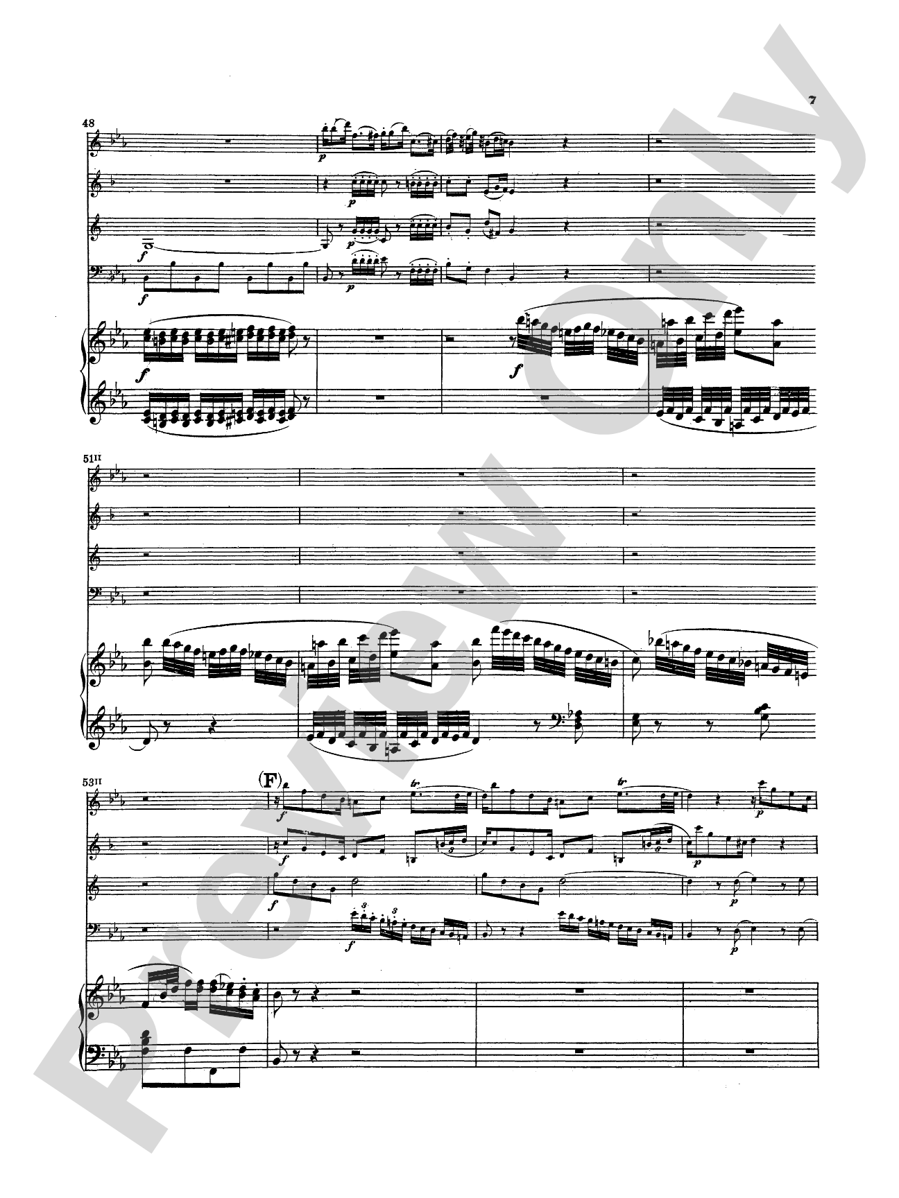 Mozart: Quintet, in E flat Major (K. 454): Chamber Quintet Book