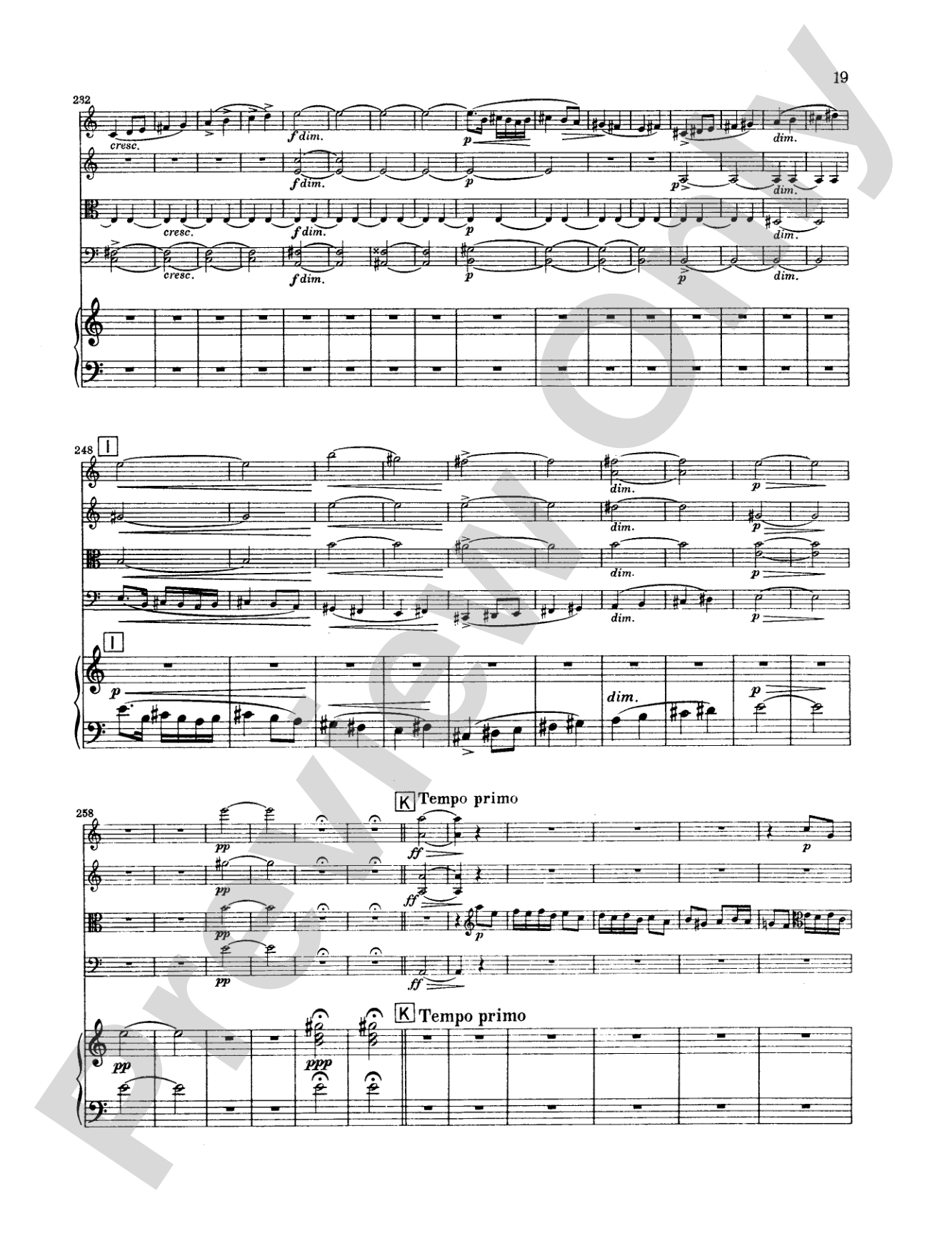Borodin: Quintet in C Minor: String Quintet Book