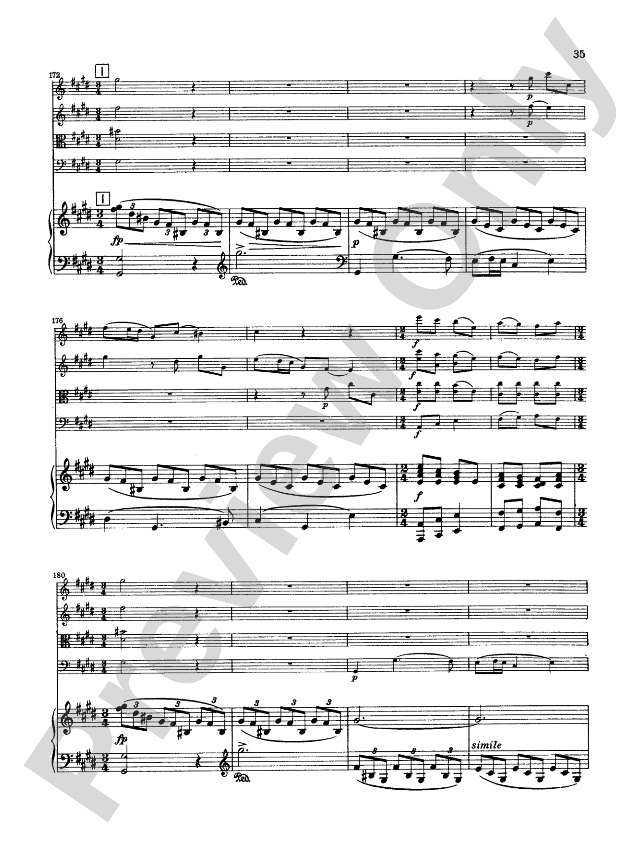 Borodin: Quintet in C Minor: String Quintet Book