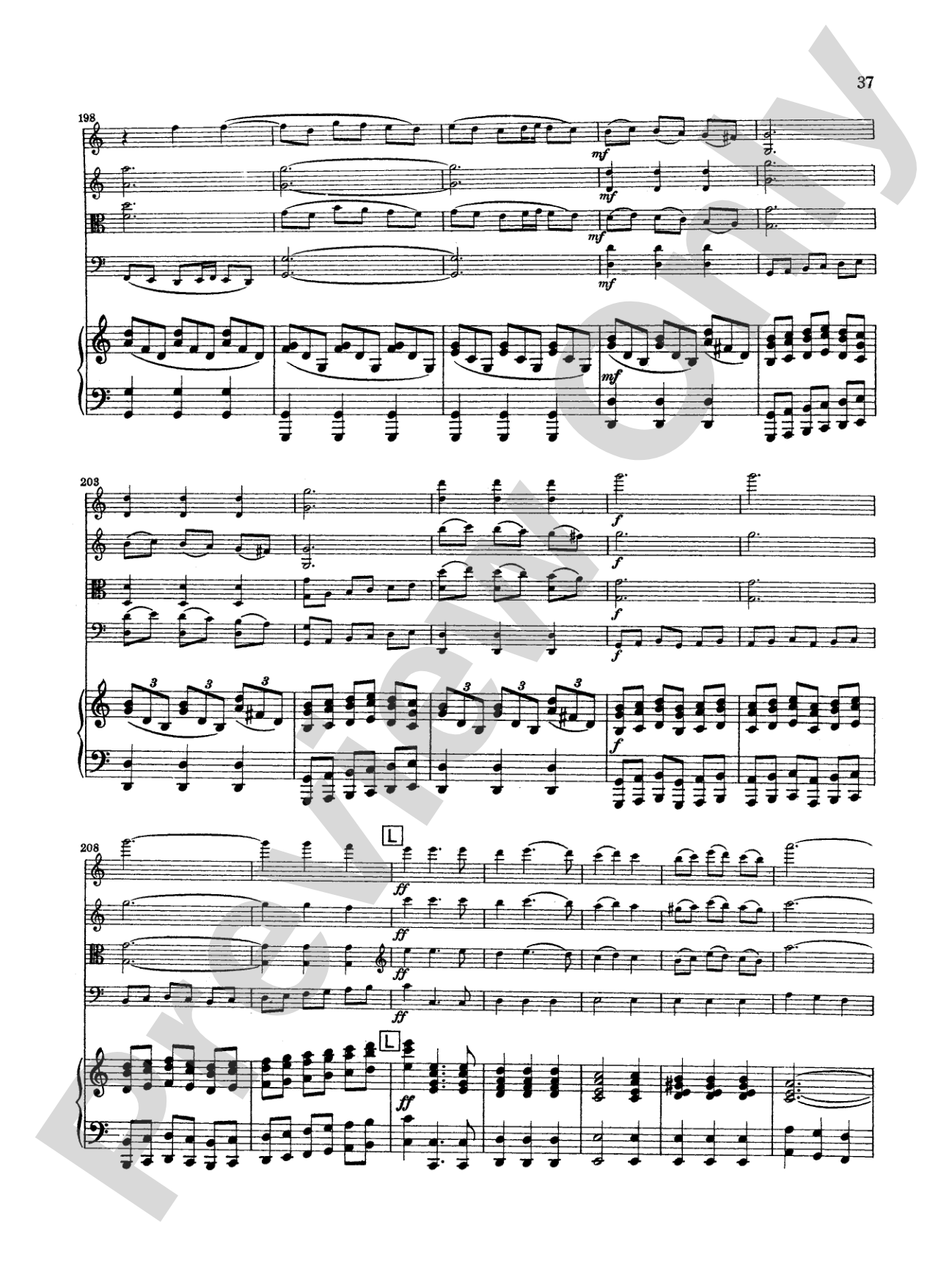 Borodin: Quintet in C Minor: String Quintet Book