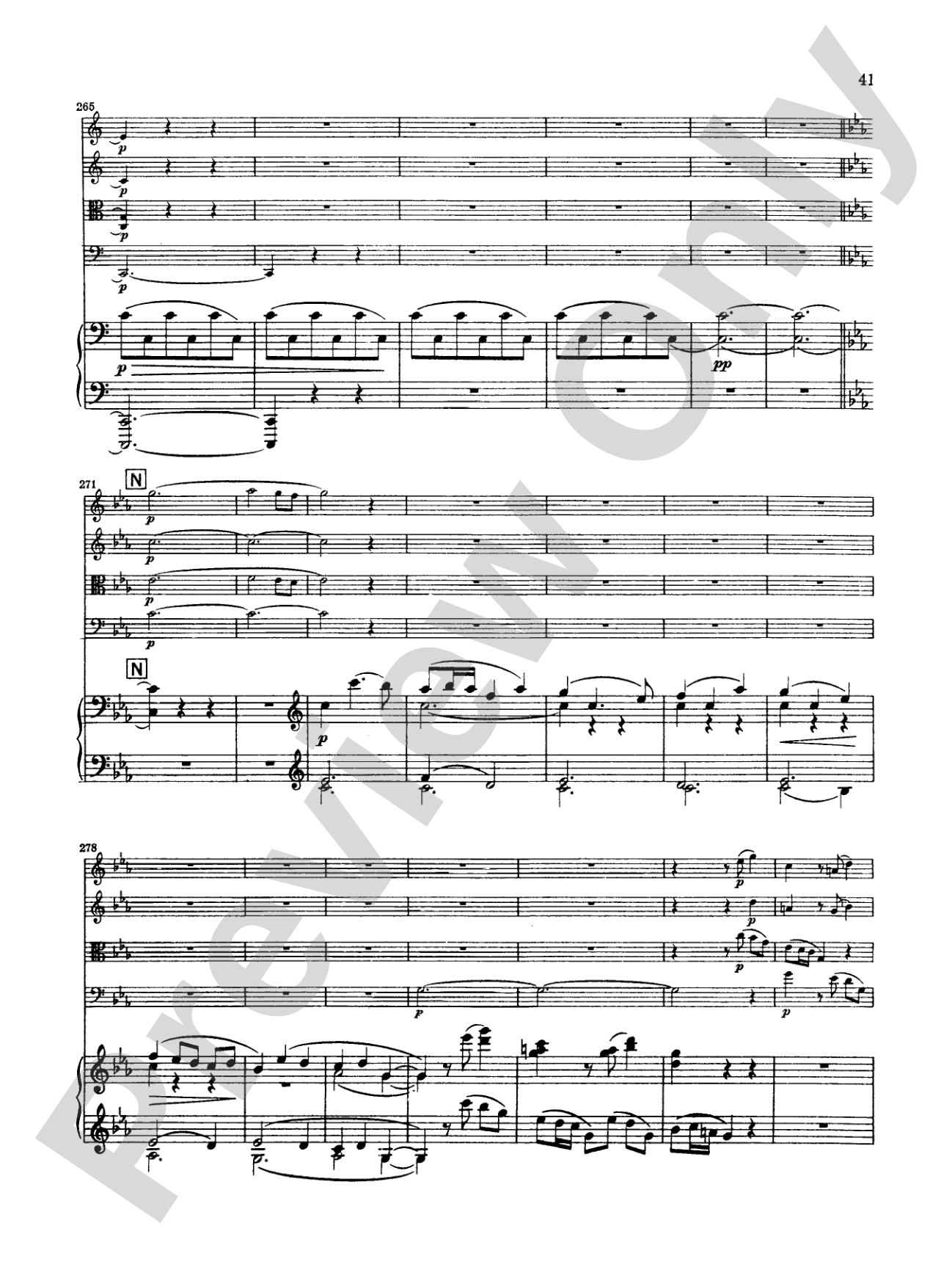 Borodin: Quintet in C Minor: String Quintet Book