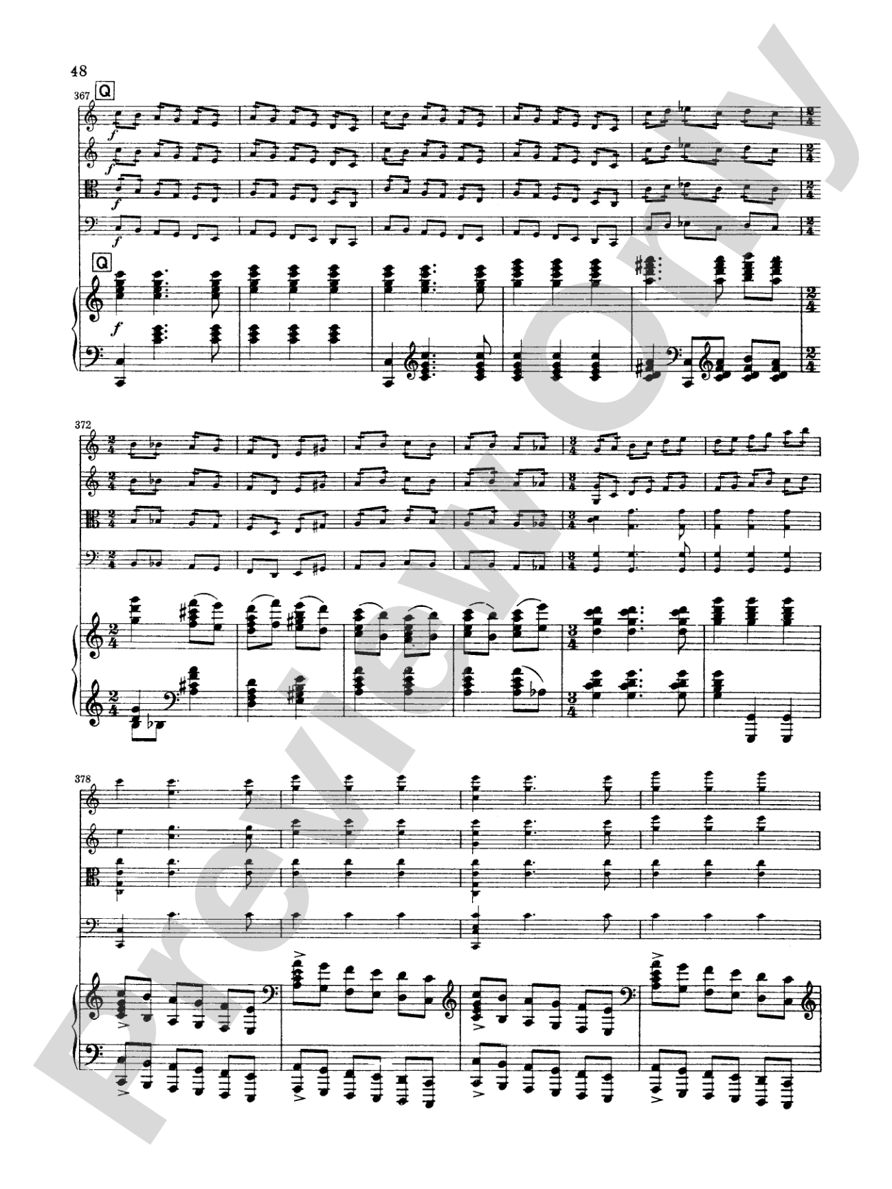 Borodin: Quintet in C Minor: String Quintet Book