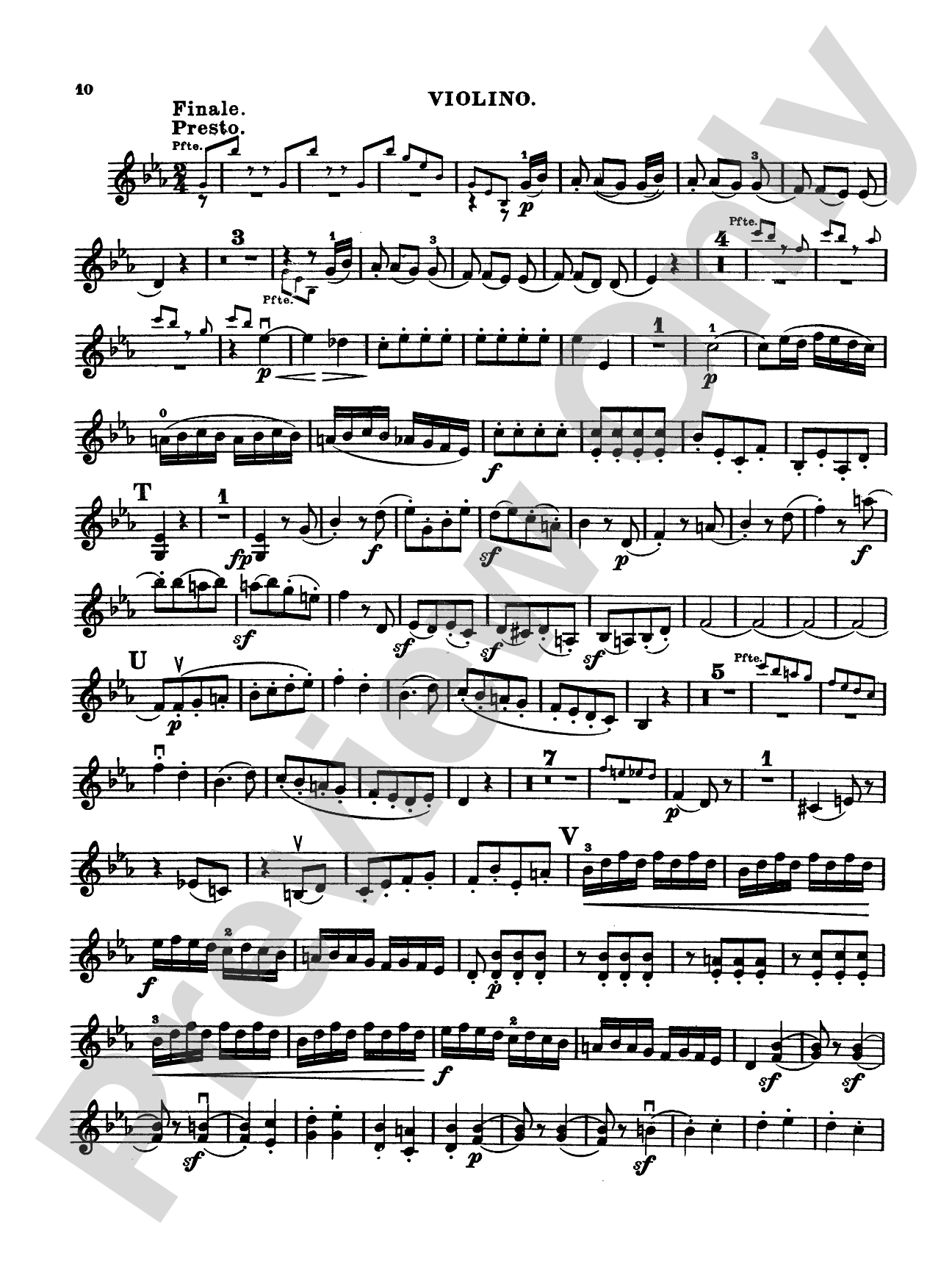 Beethoven: Trio No. 1, Op. 1, No. 1, in E flat Major (for piano, violin, and cello): Chamber Trio Book