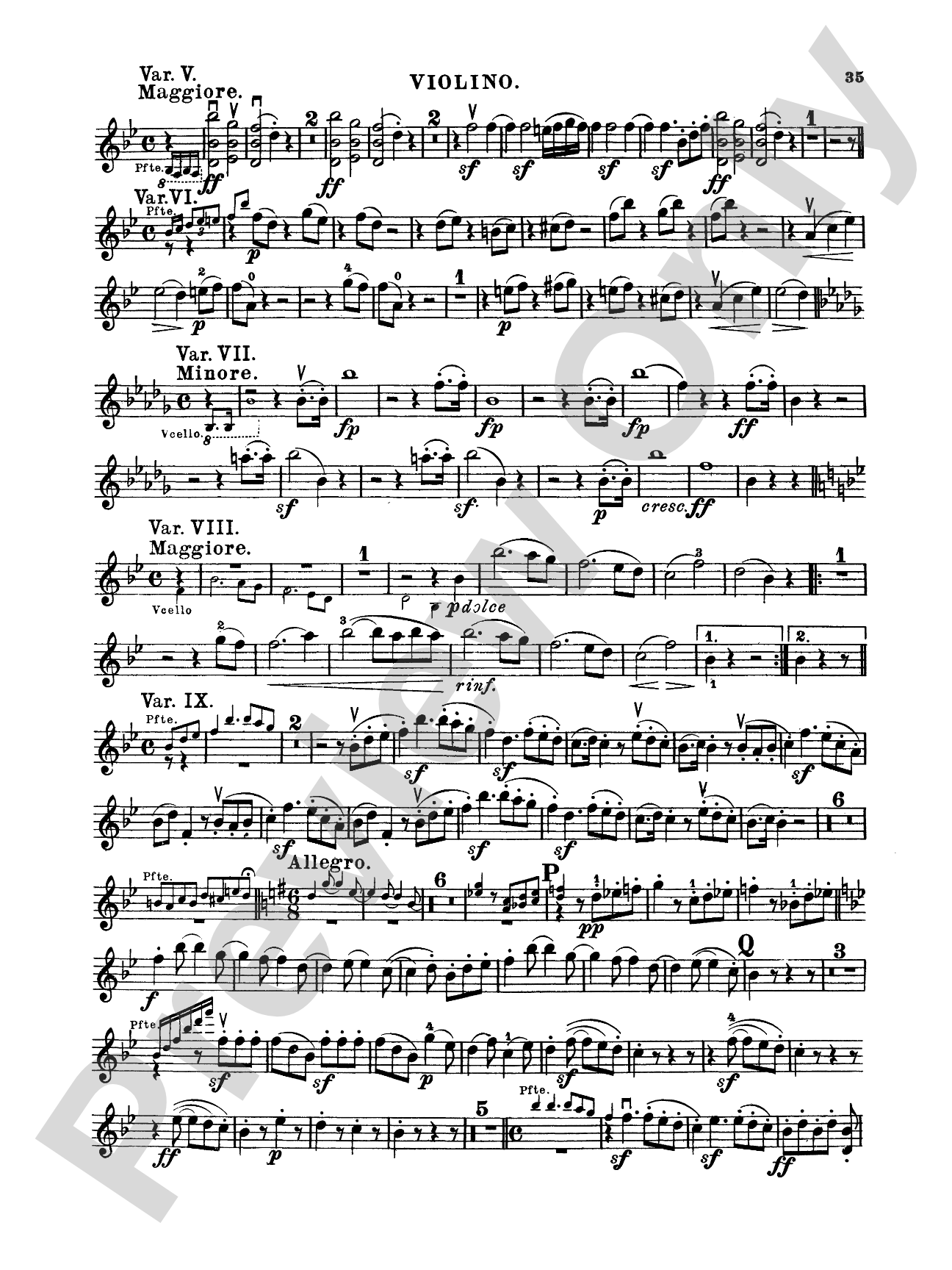 Beethoven: Trio No. 4, Op. 11, in B flat Major (for piano, violin, and cello)